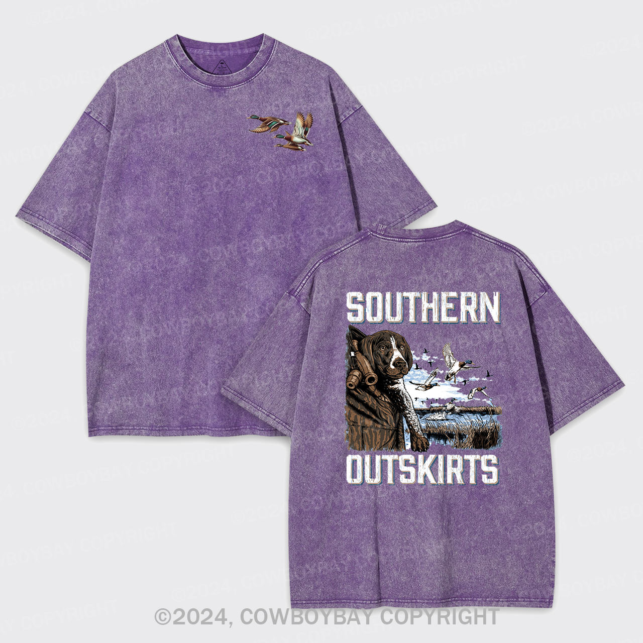 Southern Outskirts Garment-dye Tees