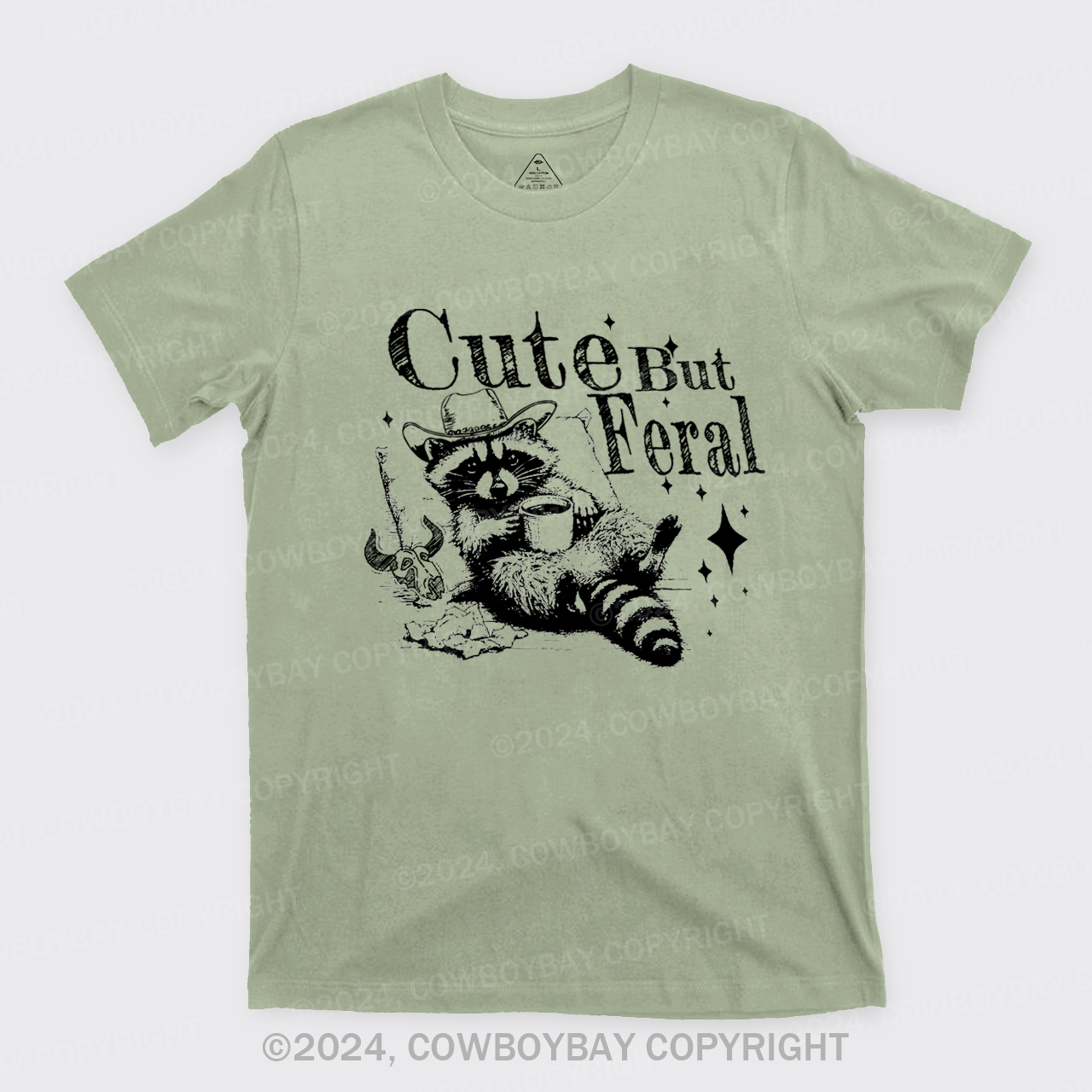 Cute But Feral Raccoon T-Shirts