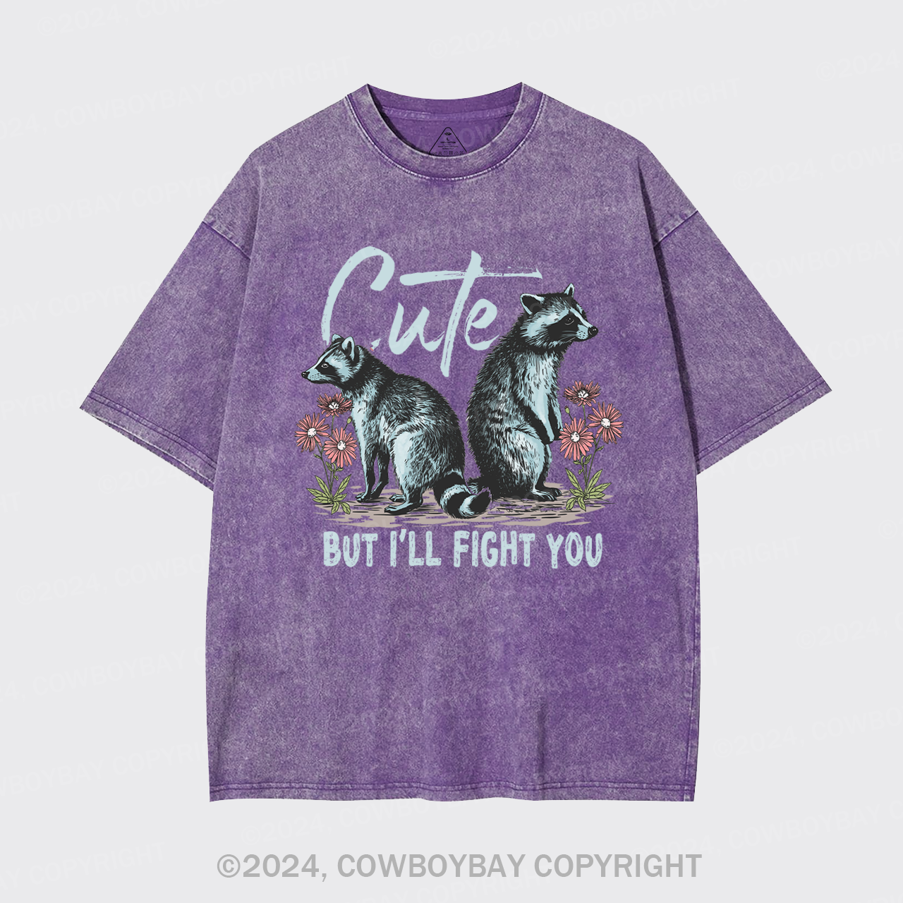 Cute But I'll Fight You Garment-dye Tees