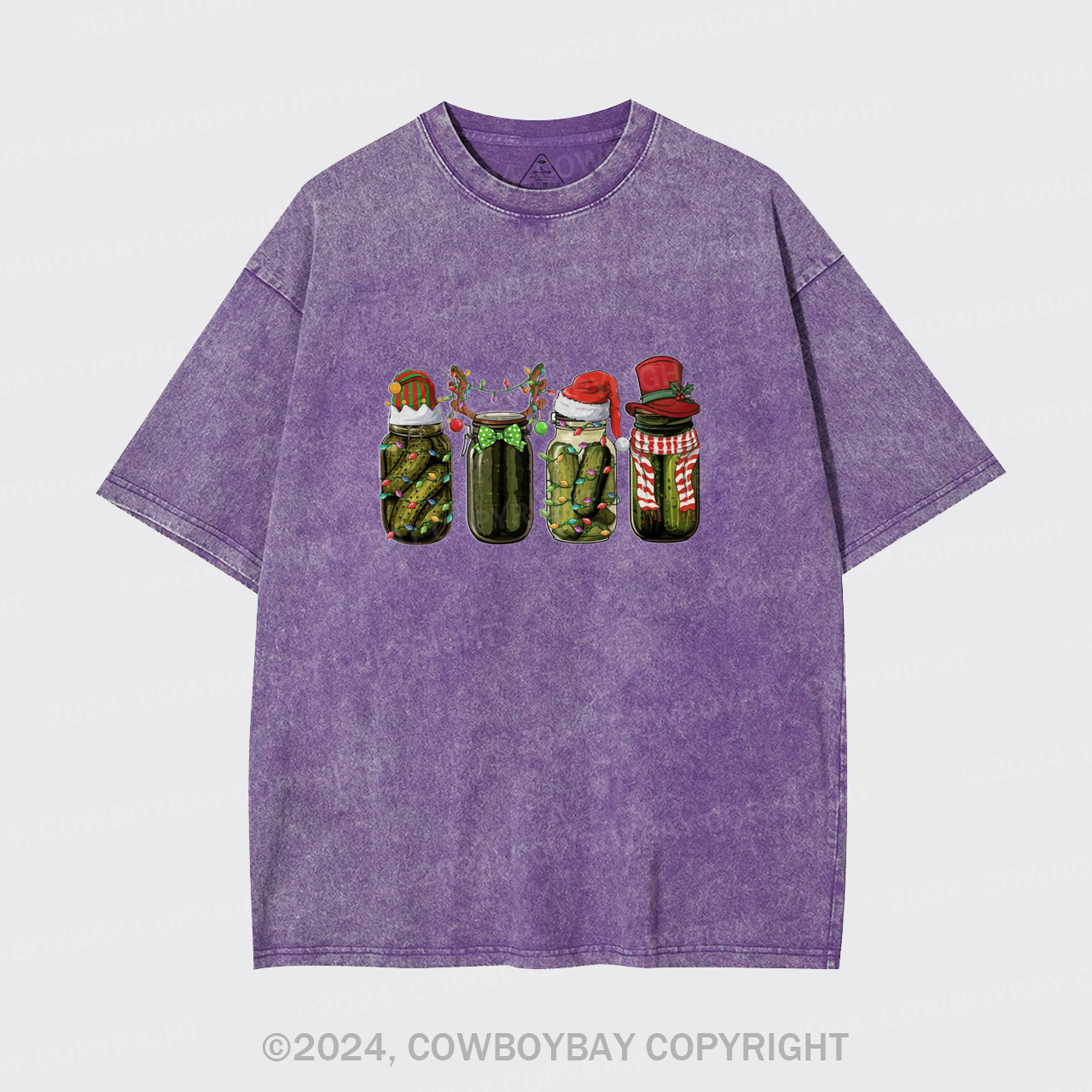 Christmas Pickle Garment-dye Tees