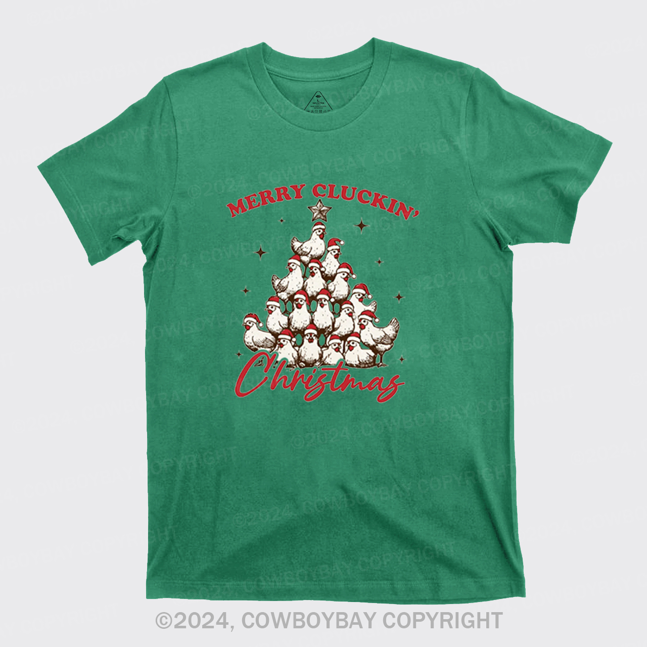 Merry Christmas Chickens T-Shirts