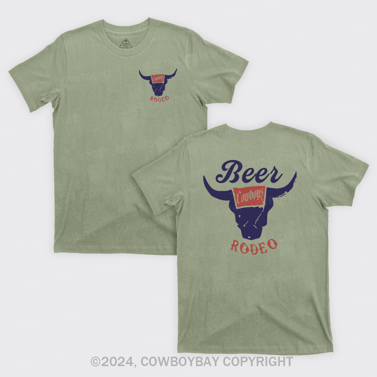 Retro Beer Rodeo Inspired T-Shirts