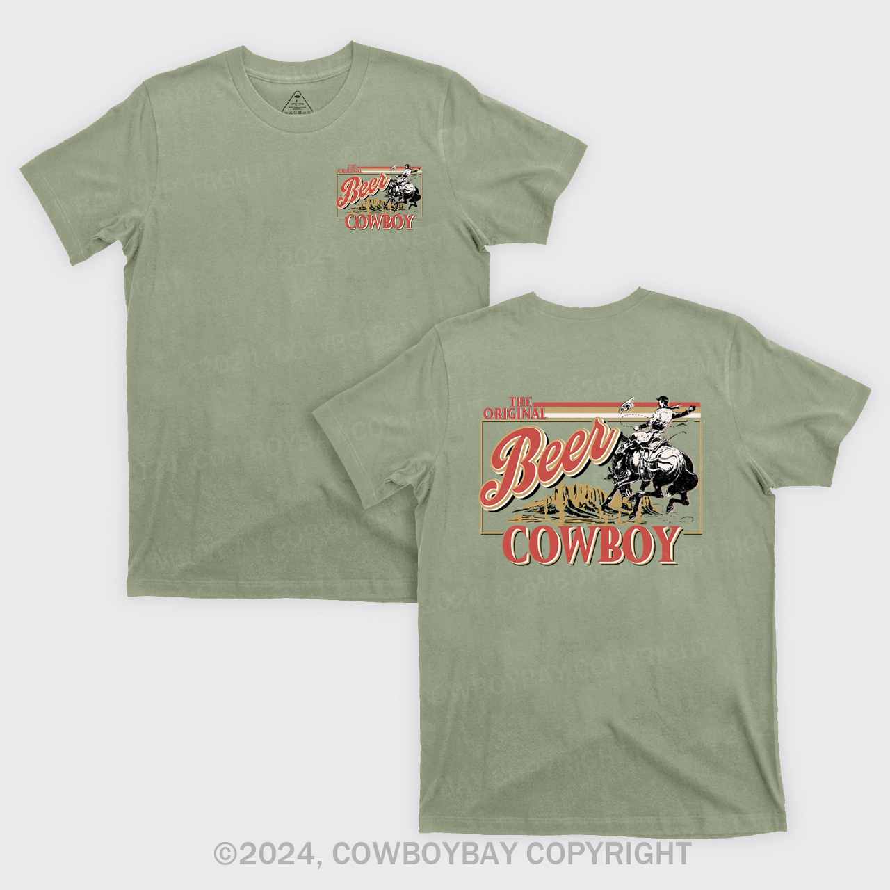 The Original Cowboy Men's Beer Shirts