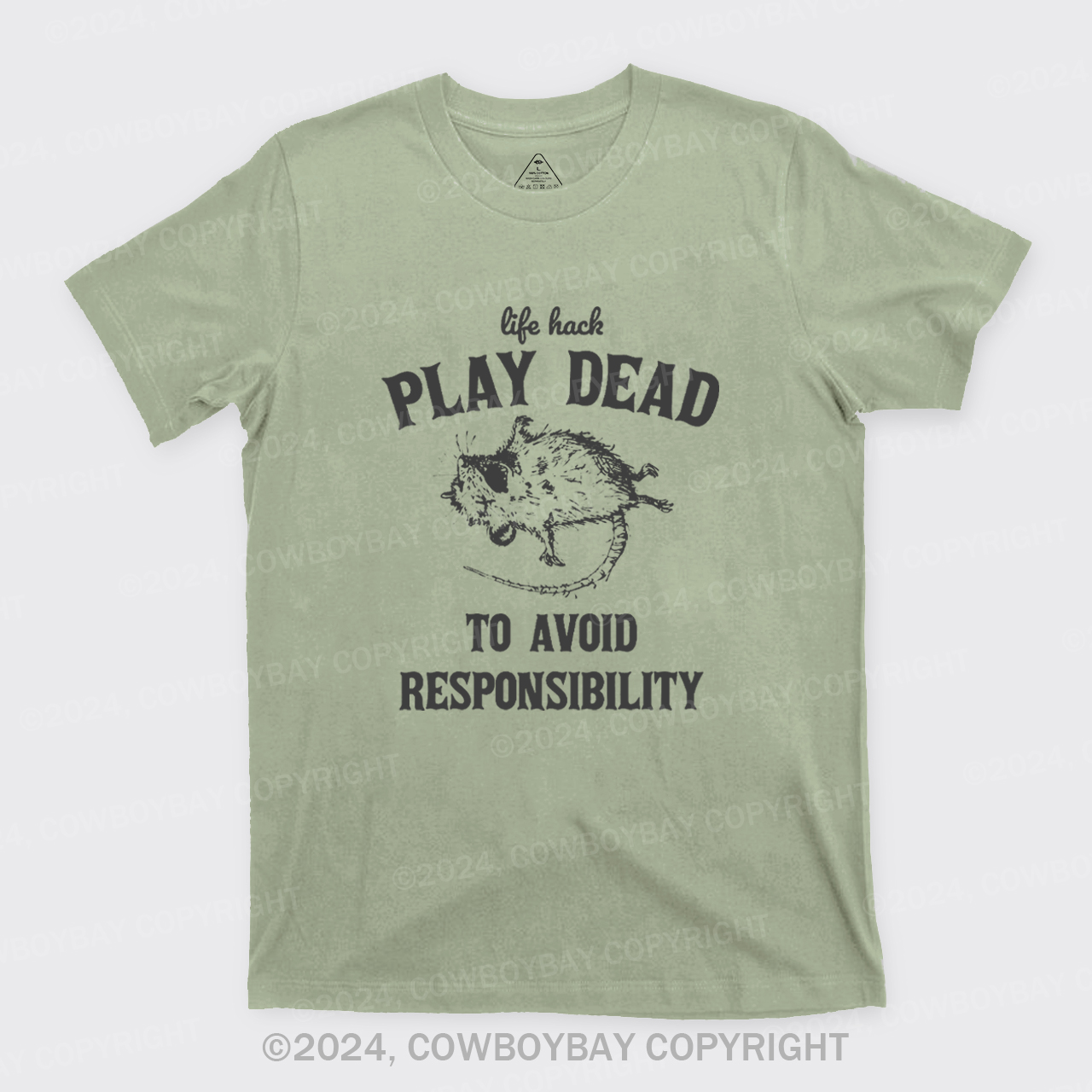 Life Hack: Play Dead To Avoid Responsability T-Shirts