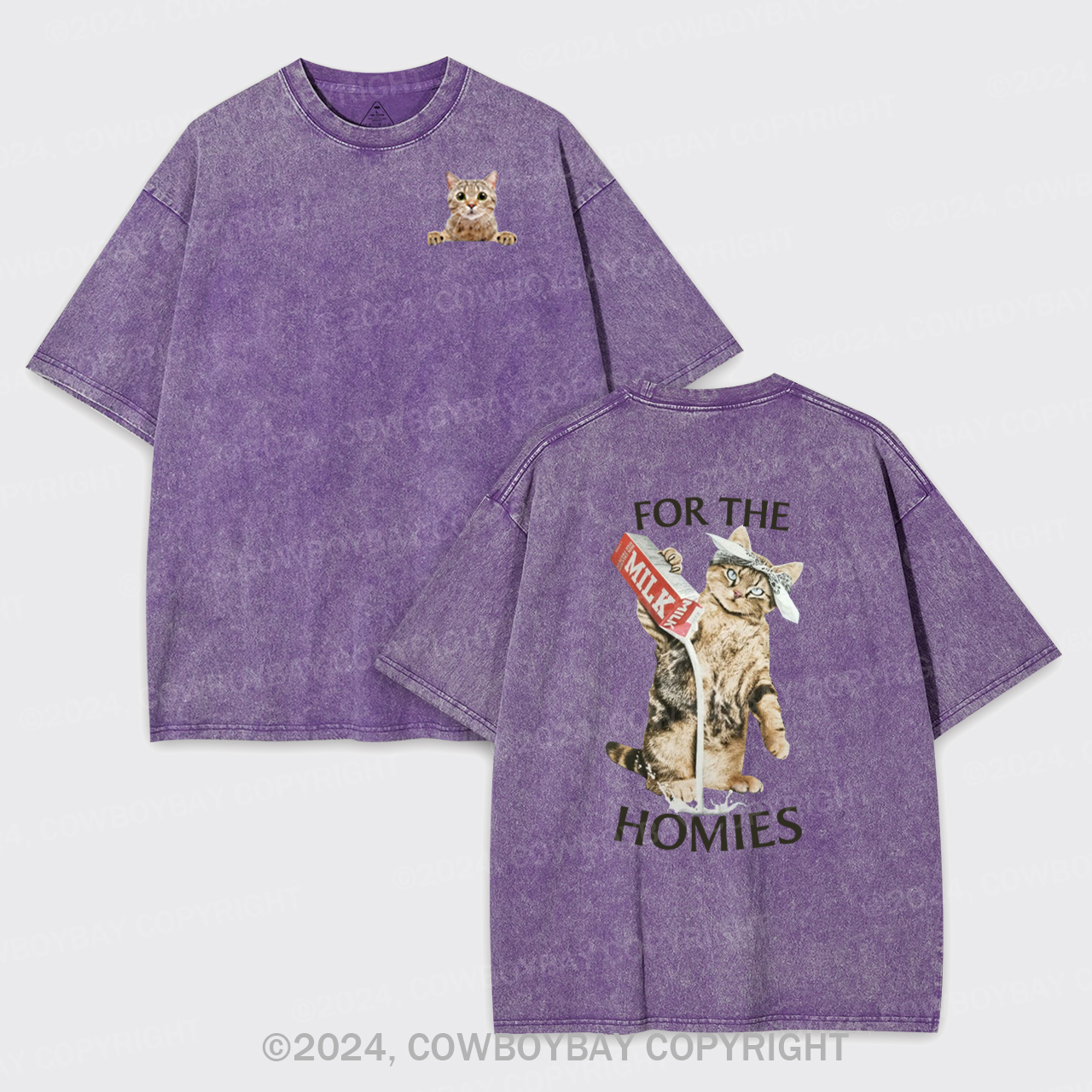 For The Homies Garment-dye Tees