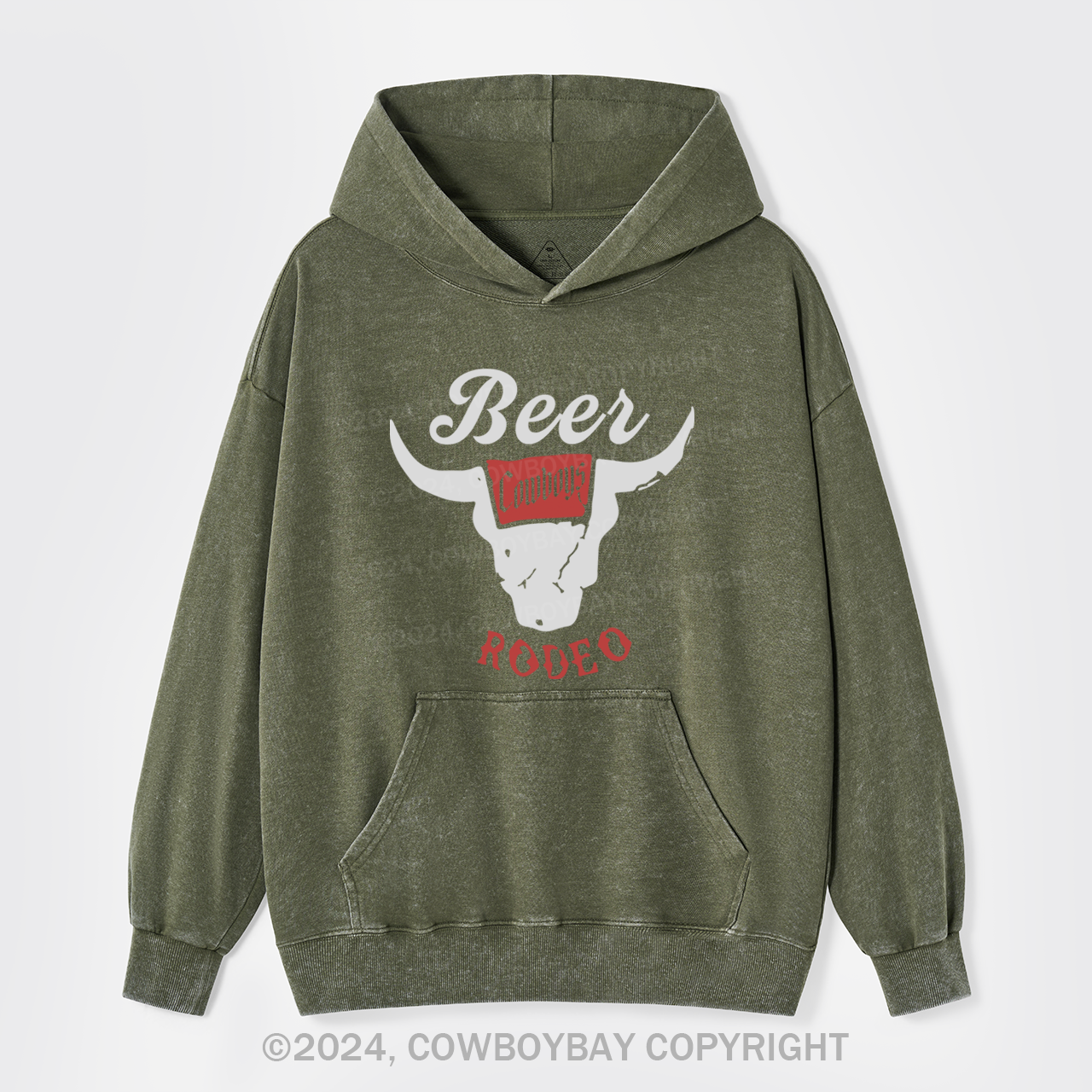 A Country Rodeo Garment-dye Hoodies