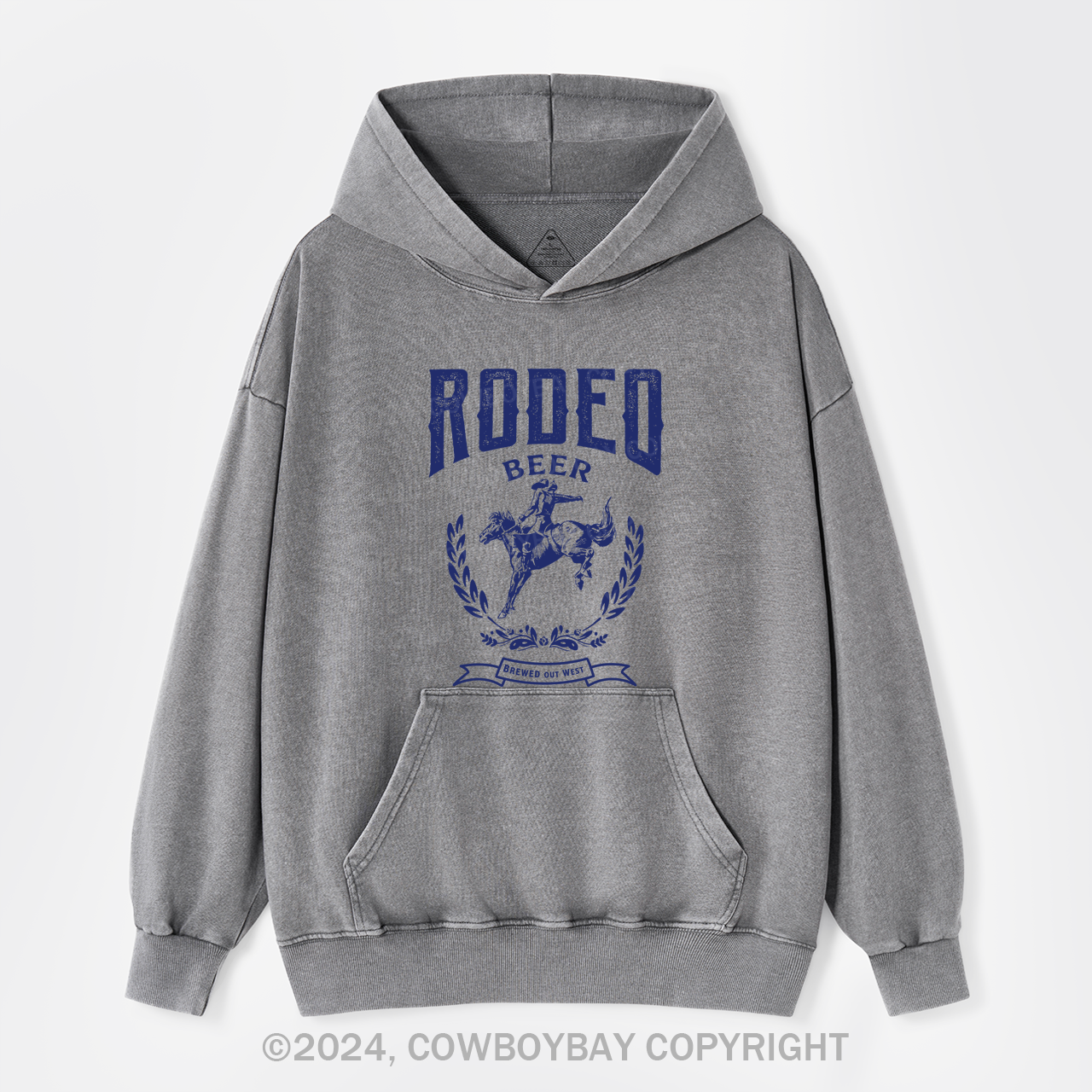 Rodeo Beer Garment-Dye Hoodies
