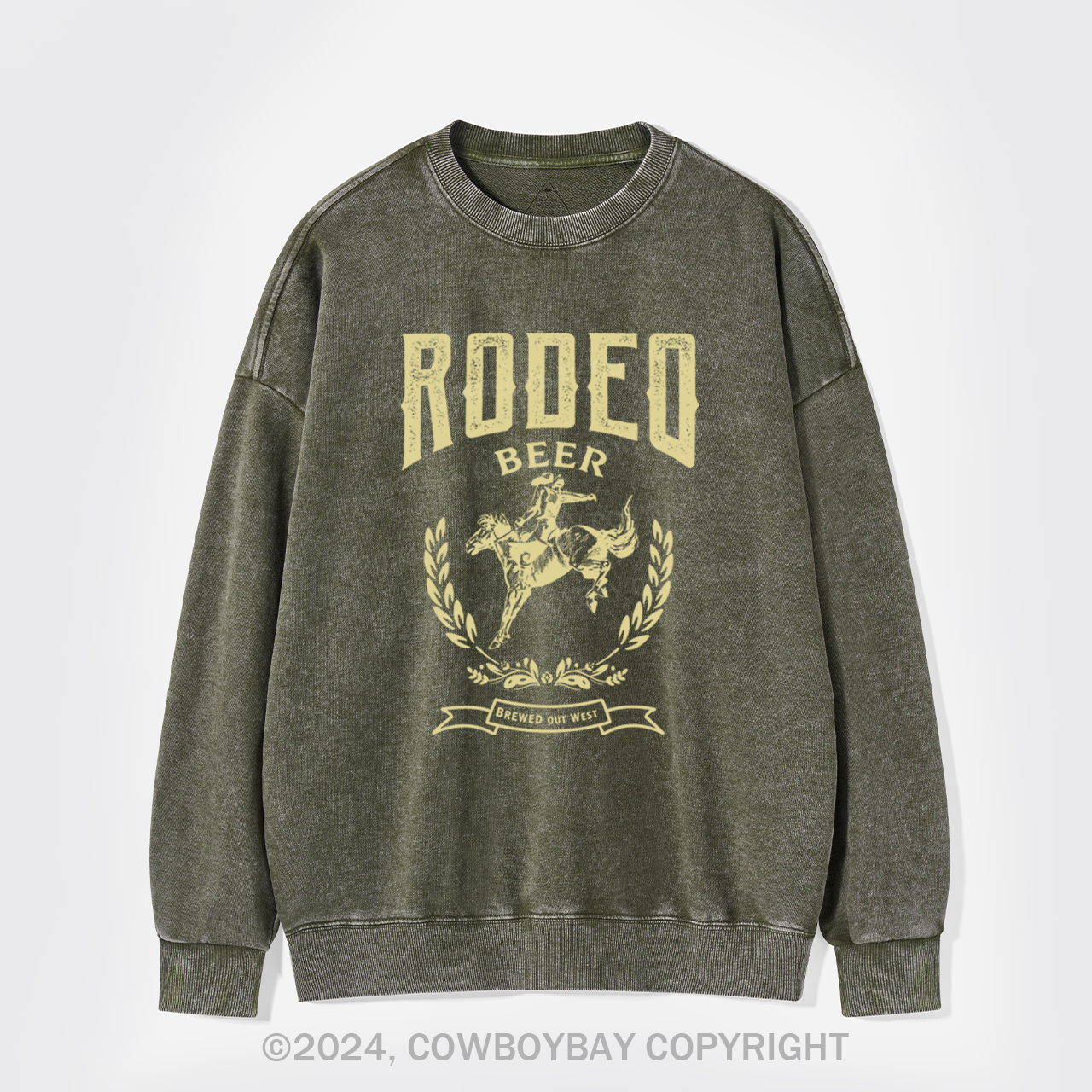 Rodeo Beer Washed Sweatshirts