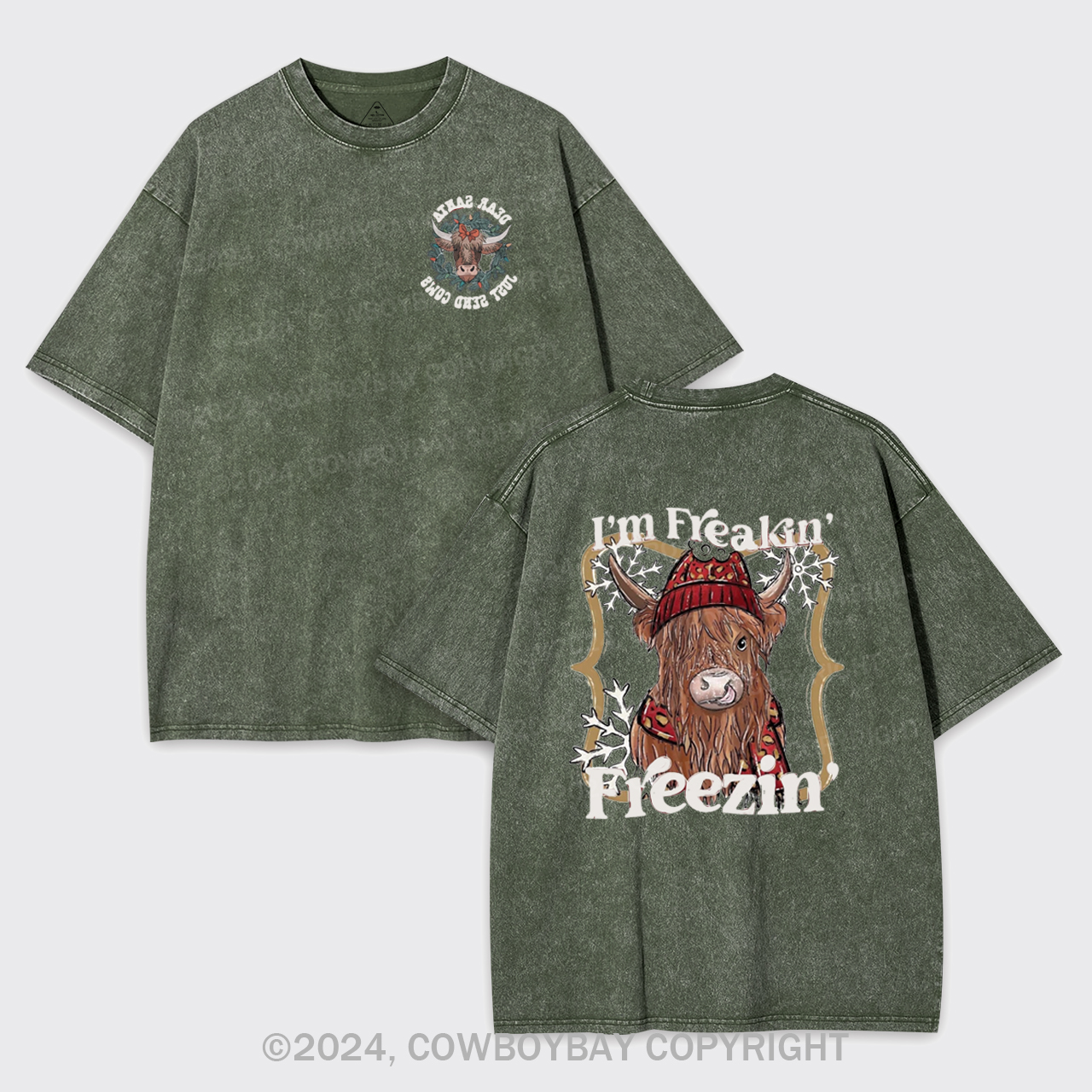 I'm Freakin' Freezin' Garment-dye Tees