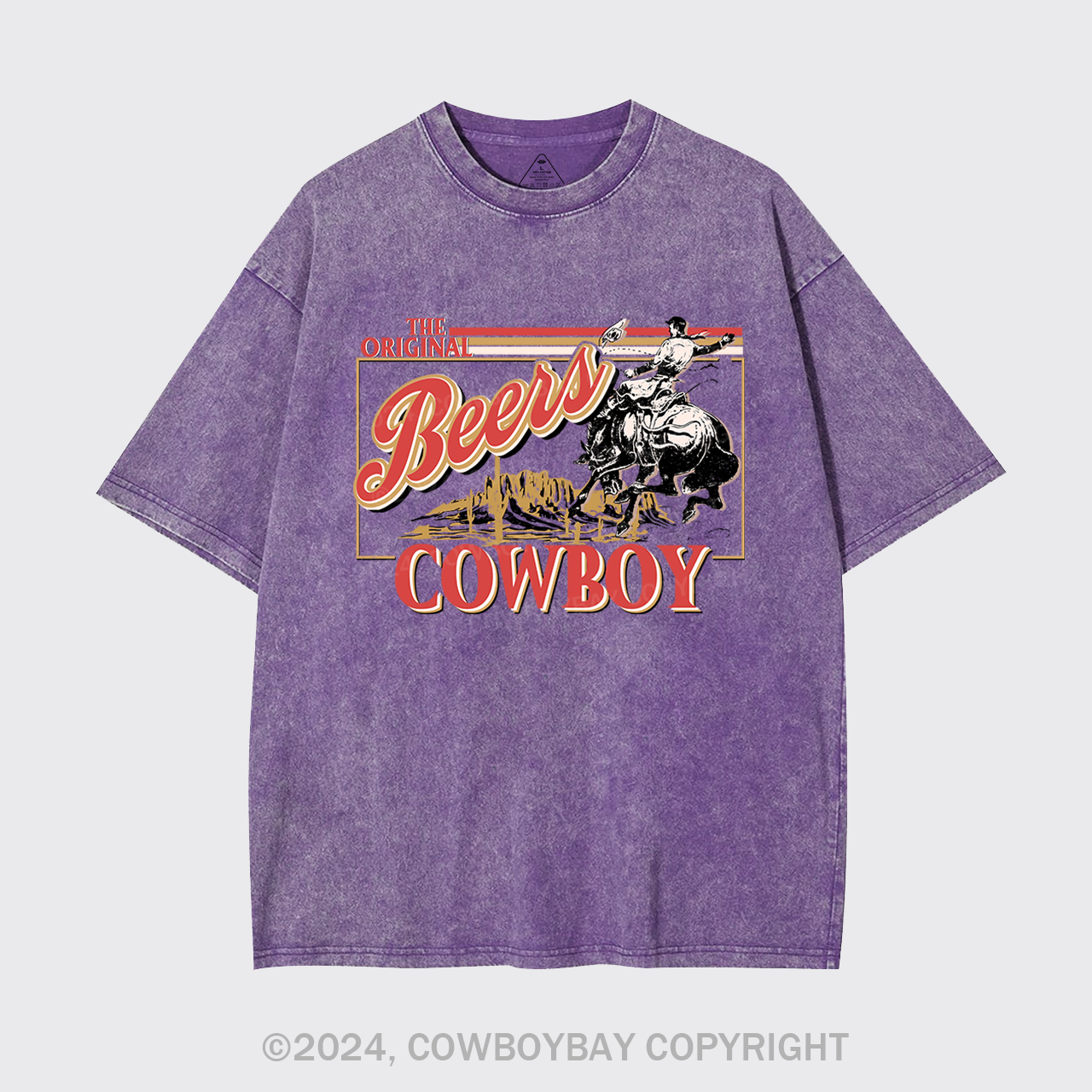 Beers,The Rodeo Of Cowboy Garment-dye Tees