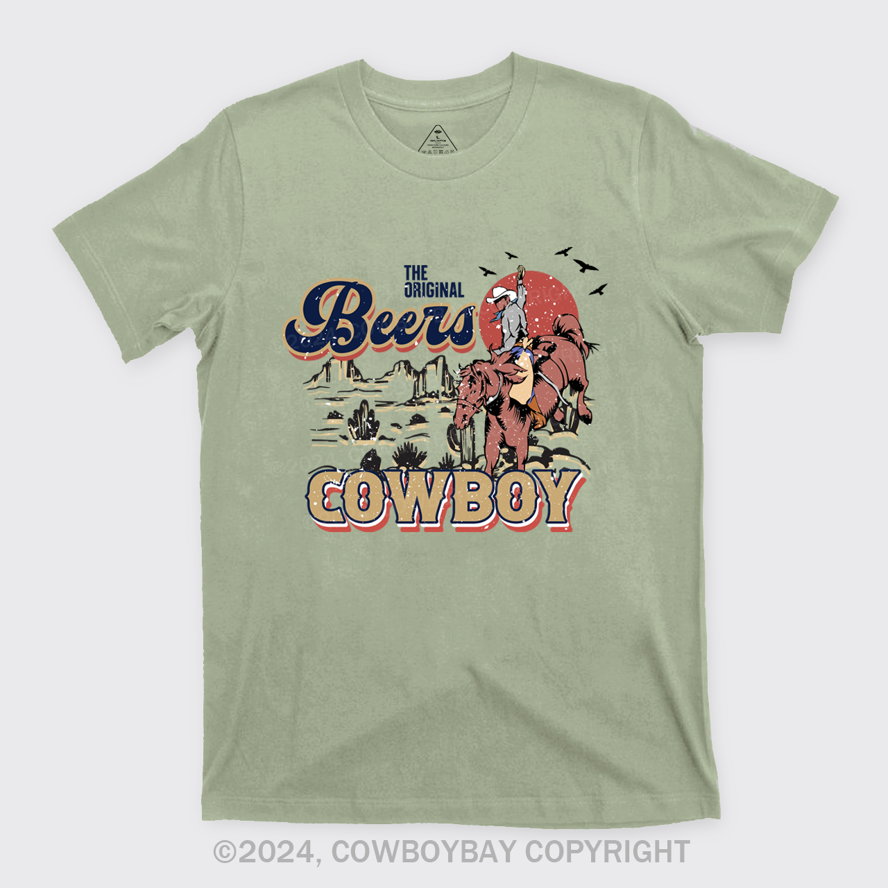 Beers Cowboy On The Wilderness T-Shirts