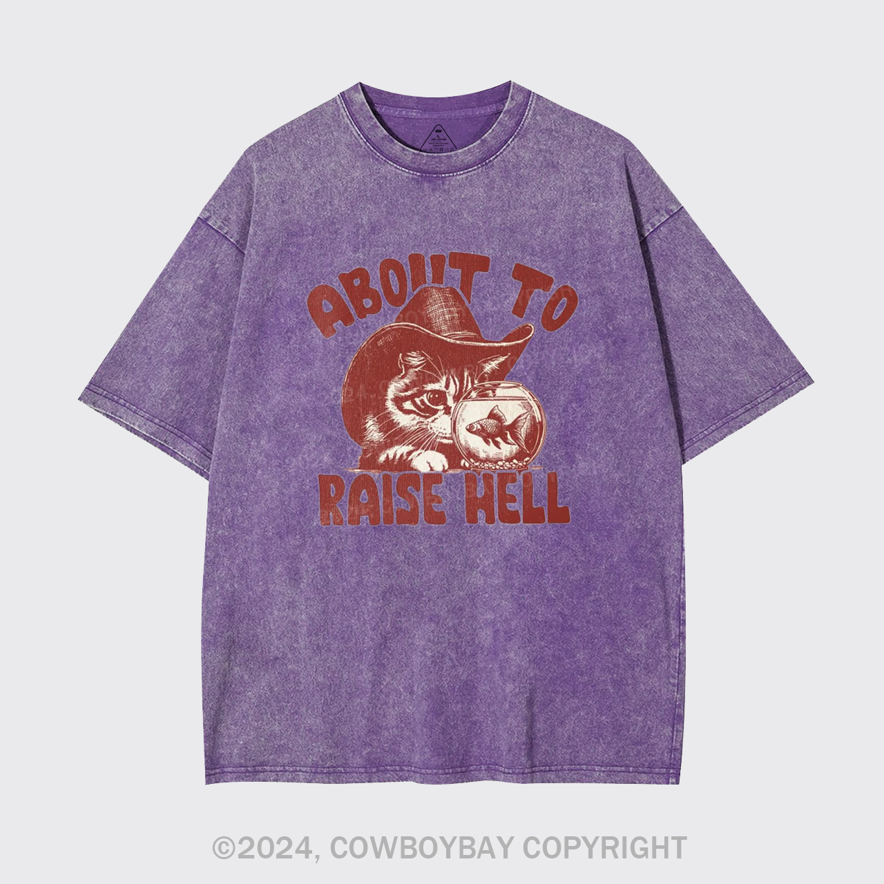About To Raise Hell Garment-dye Tees