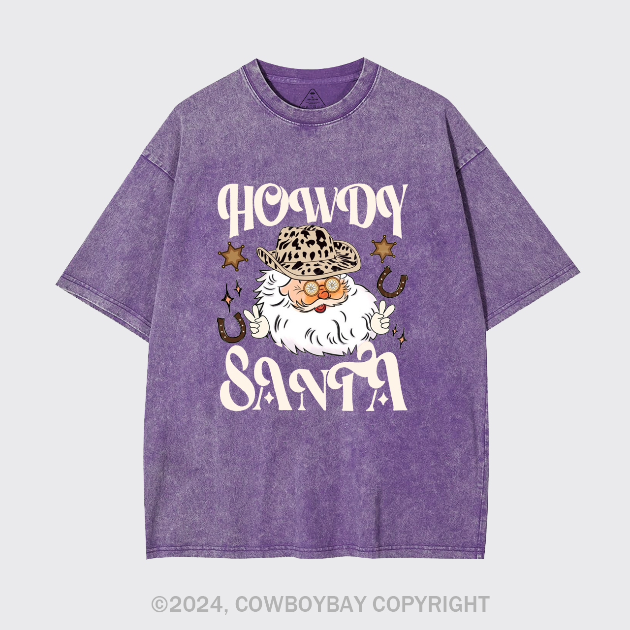 Howdy Santa Garment-dye Tees