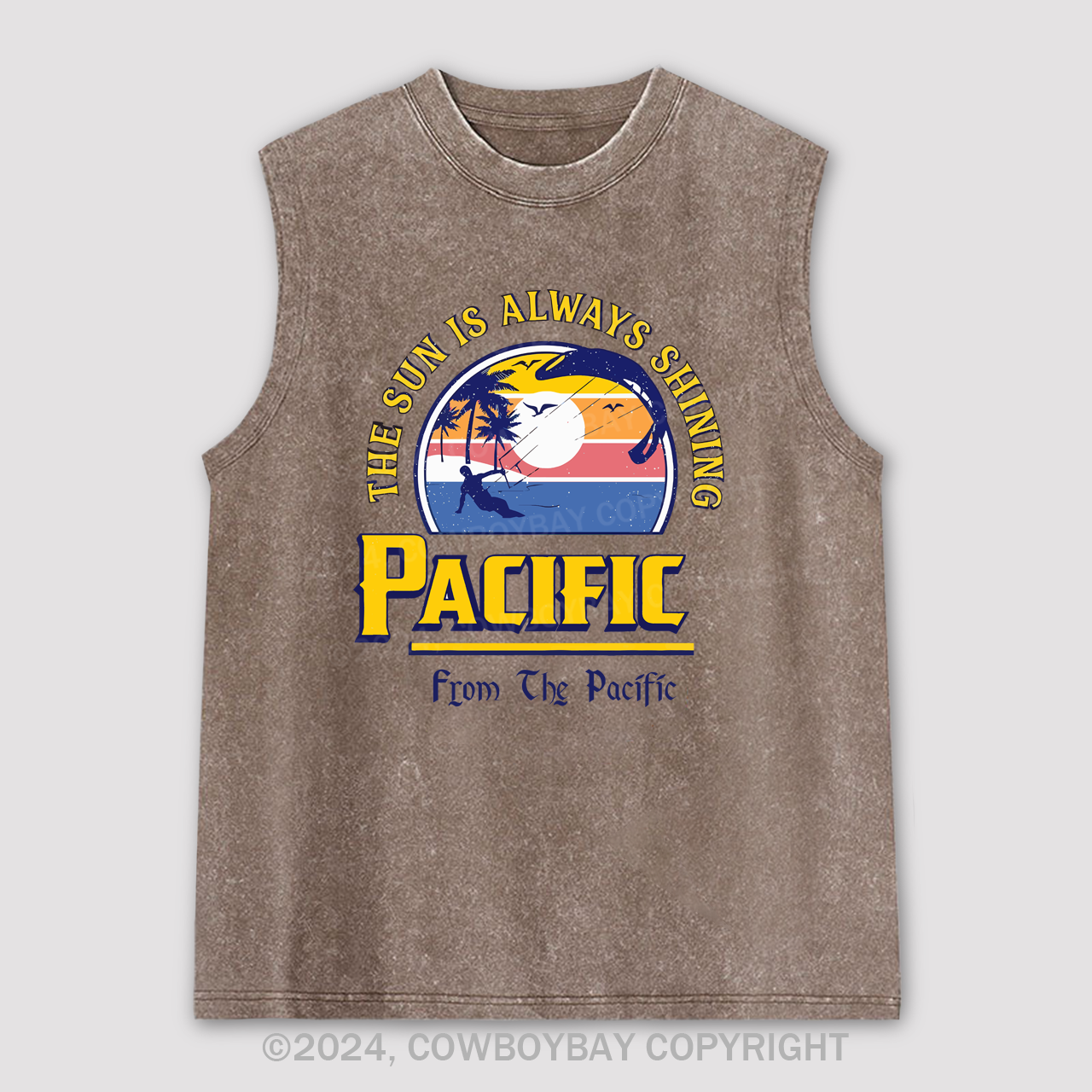 Pac��fic Beer Washed Tanks