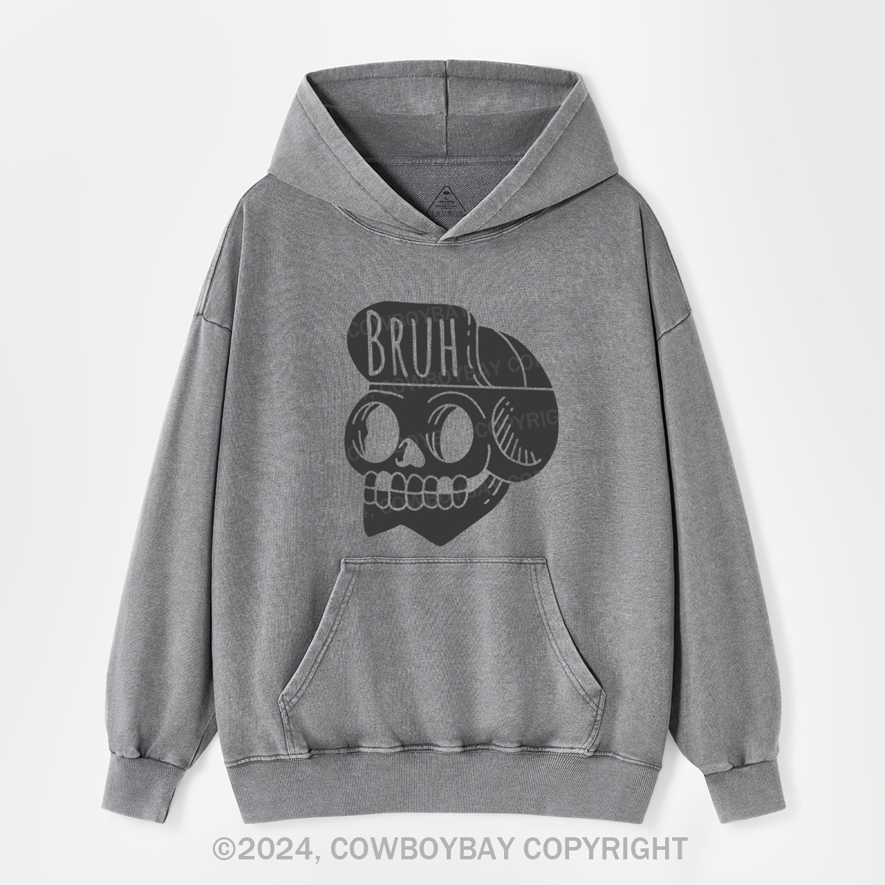 Bruh Garment-Dye Hoodies