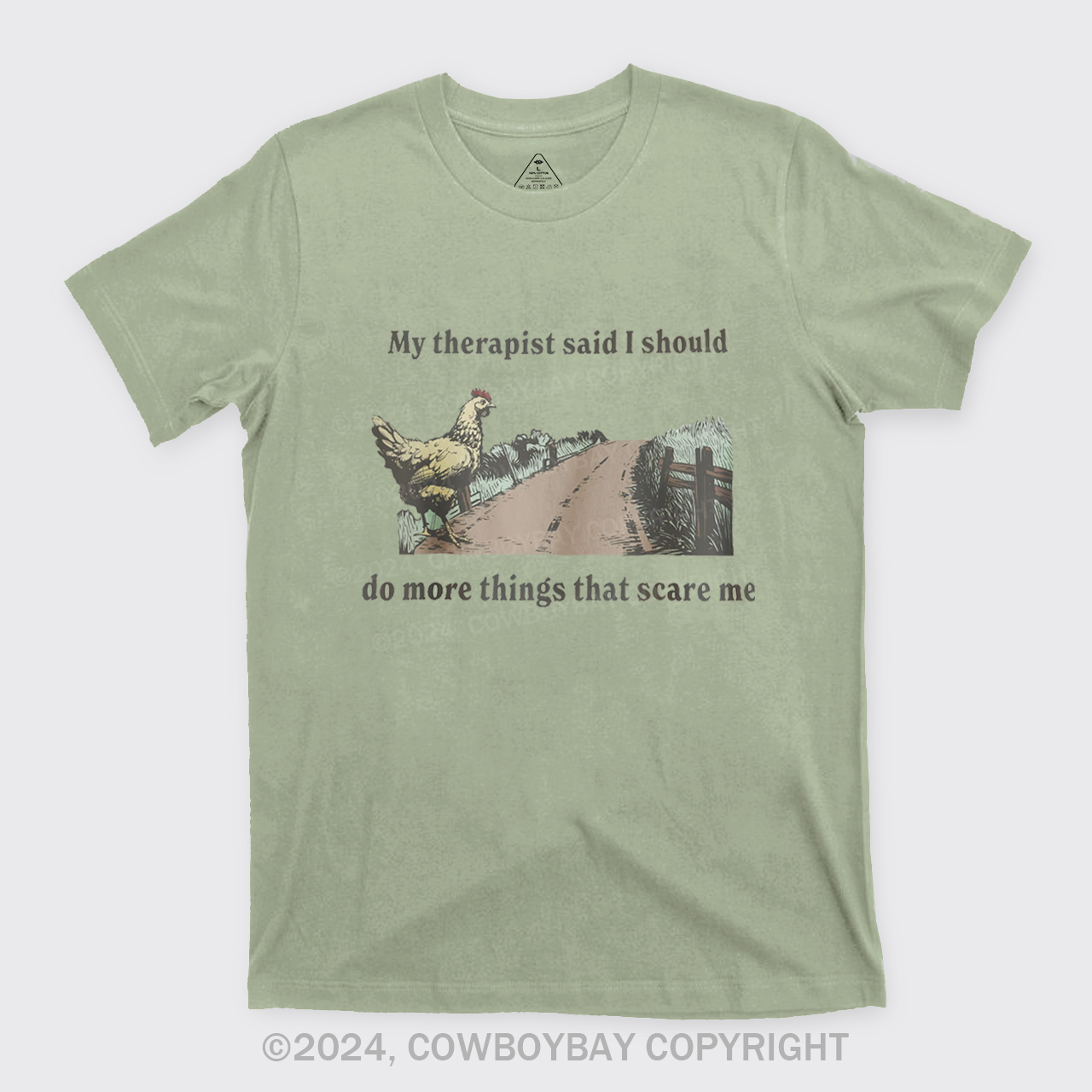 My Therapist Says Do Things That Scare Me T-Shirts