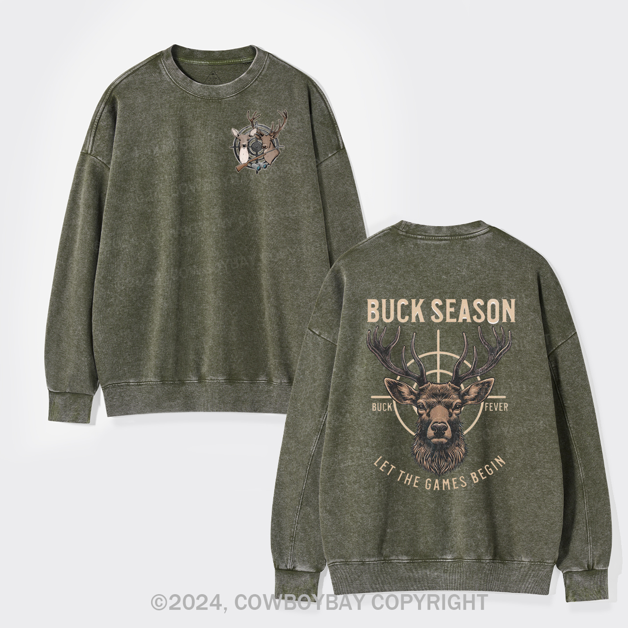 Fill The Freezer Season Washed Sweatshirts