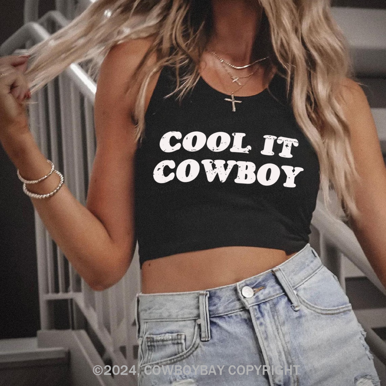 Cool It Cowboy Tank Top