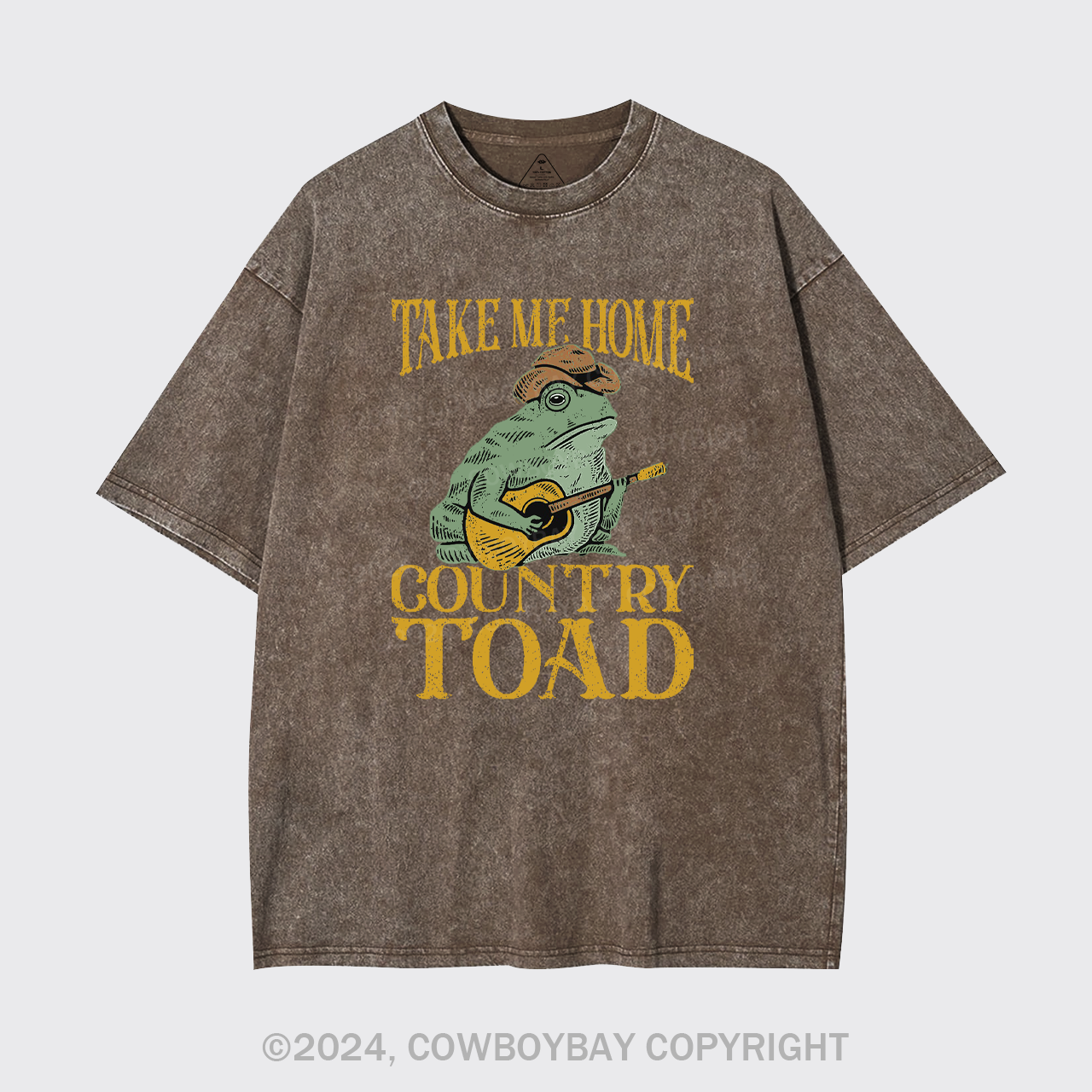 Take Me Home Country Toad Garment-dye Tees