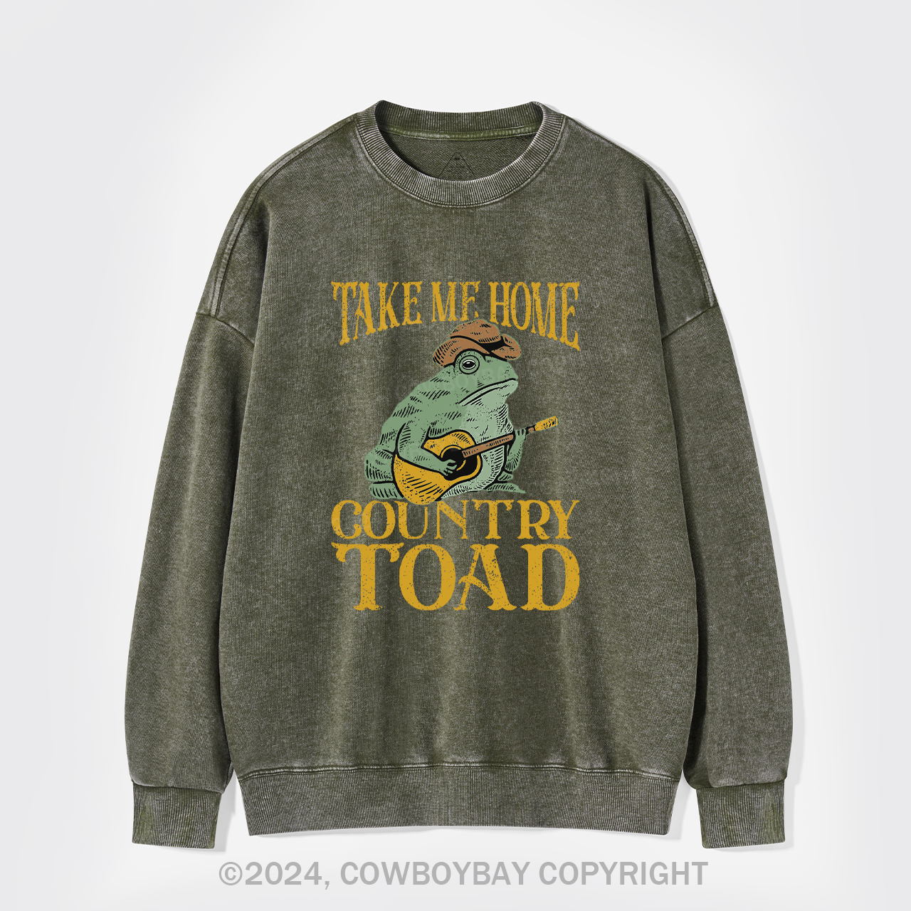 Take Me Home Country Toad Washed Sweatshirts