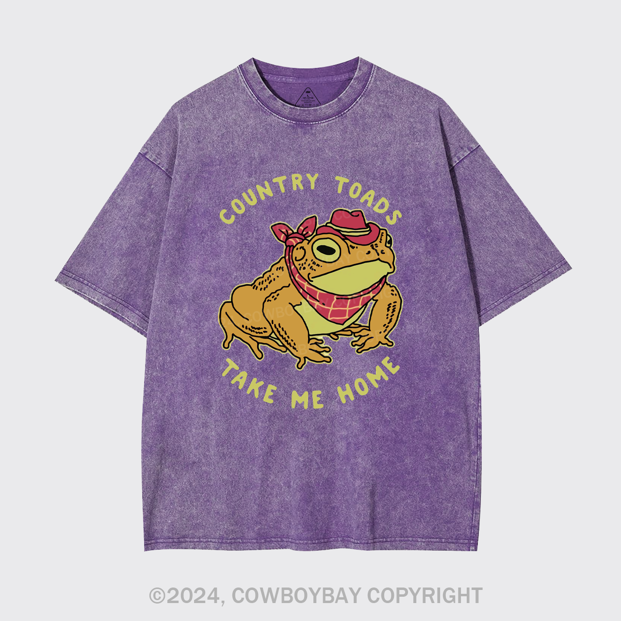 Country Toads Take Me Home Garment-dye Tees