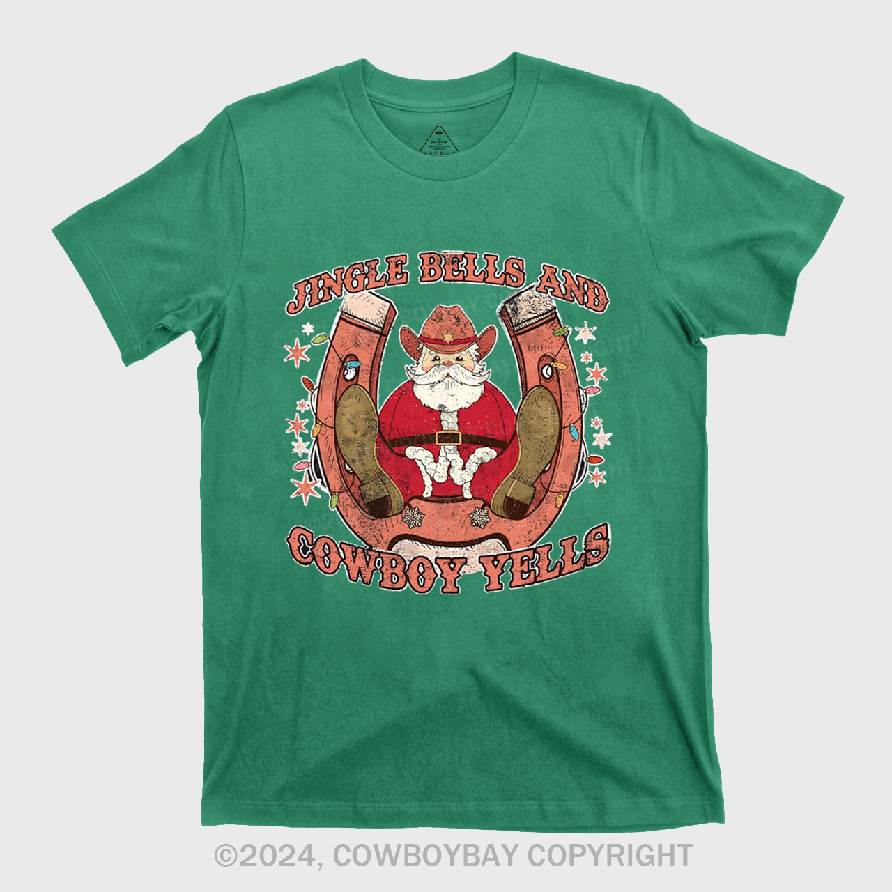 Jingle Bells And Cowboy Yells T-Shirts