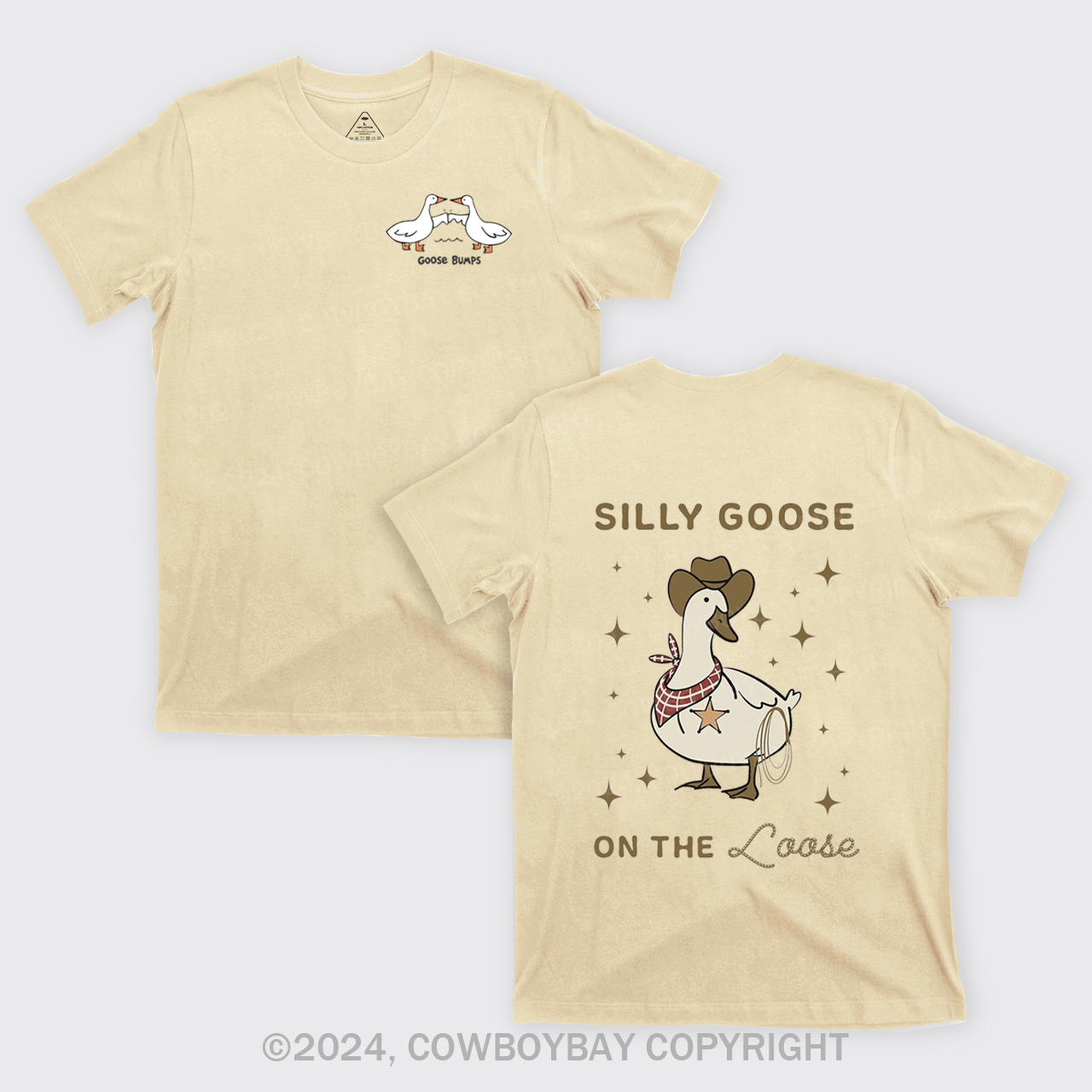 Retro Silly Goose On The Loose T-Shirts