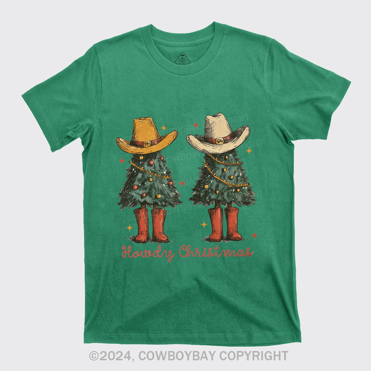 Retro Christmas Tree T-Shirts