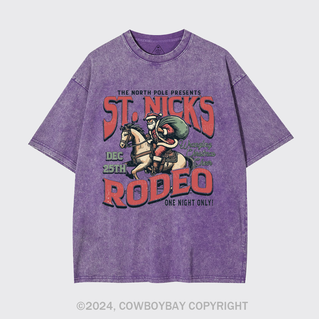 St, Nick's Rodeo Garment-dye Tees