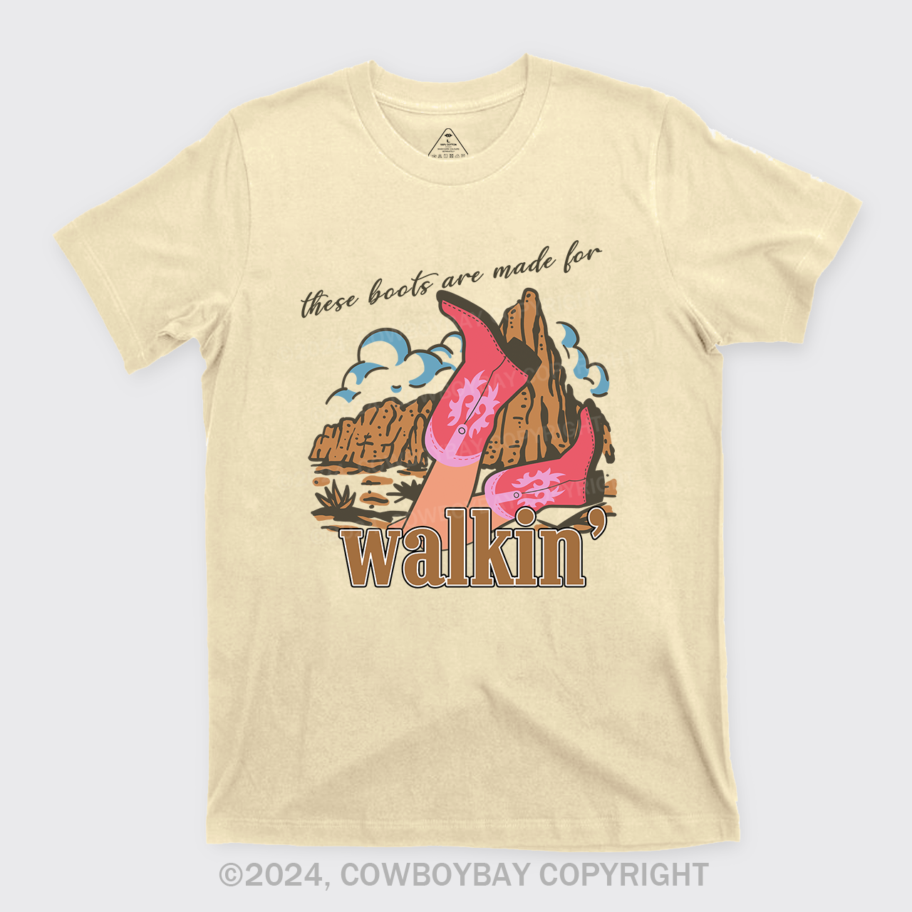 Boots Made For Walkin' Retro T-Shirts