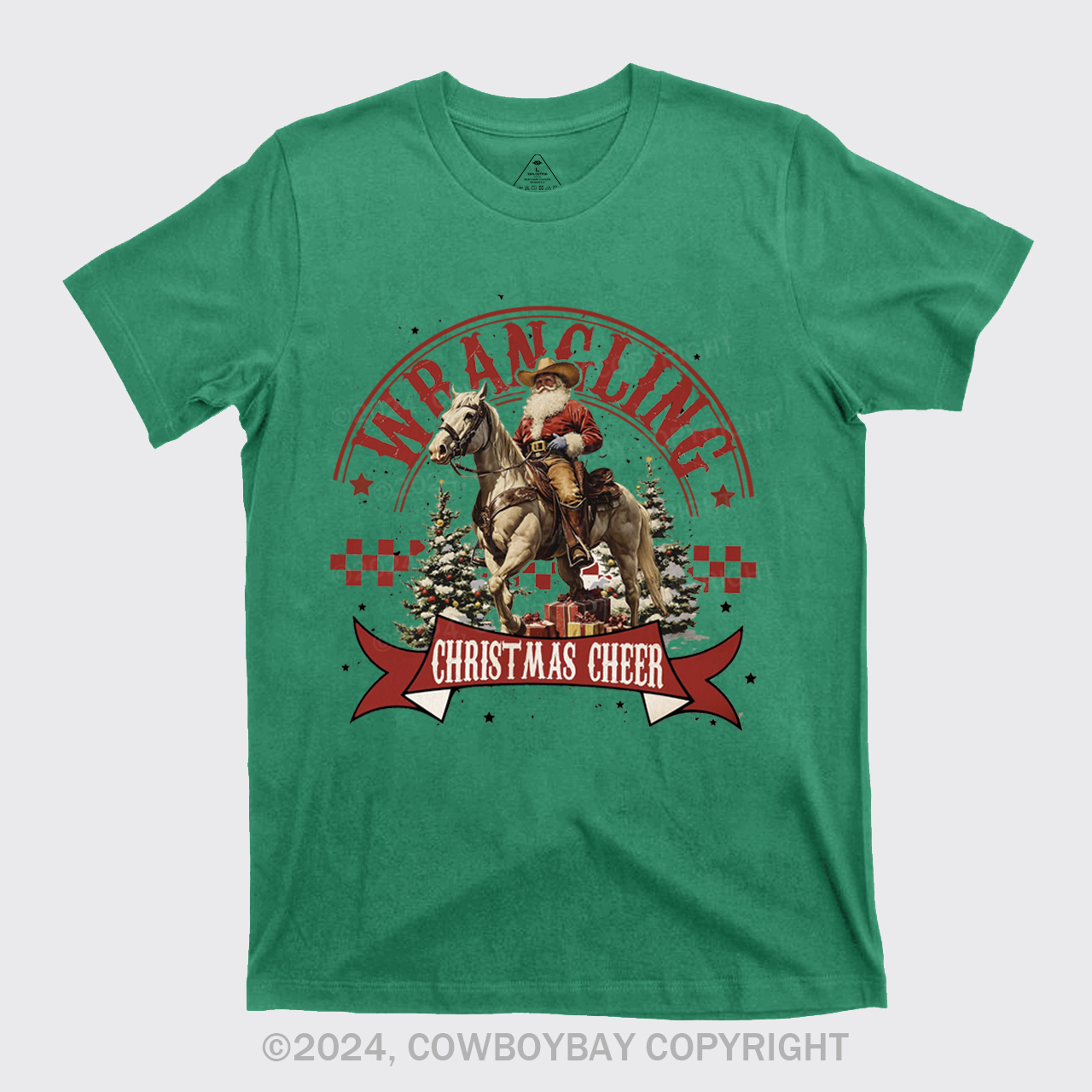 Wrangling Christmas Cheer T-Shirts