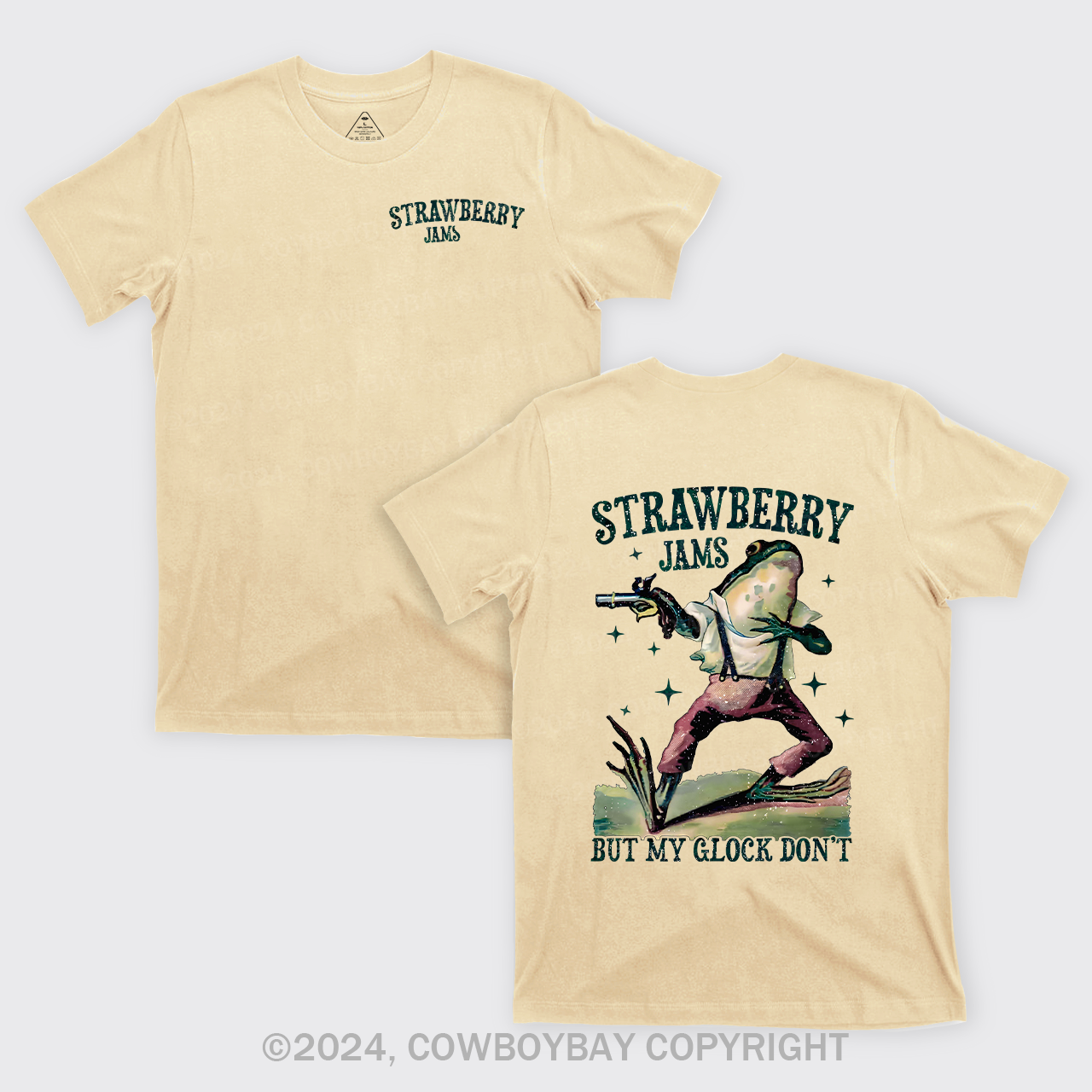 Strawberry Jams But My Glock Don't T-Shirts