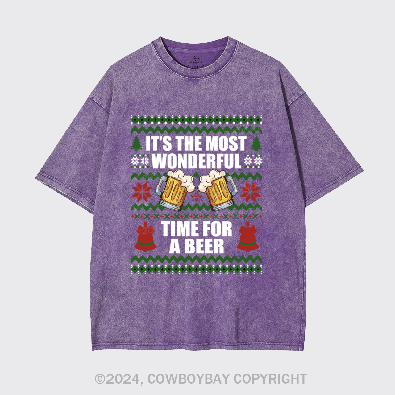 It's The Most Wonderful Time For A Beer Garment-dye Tees