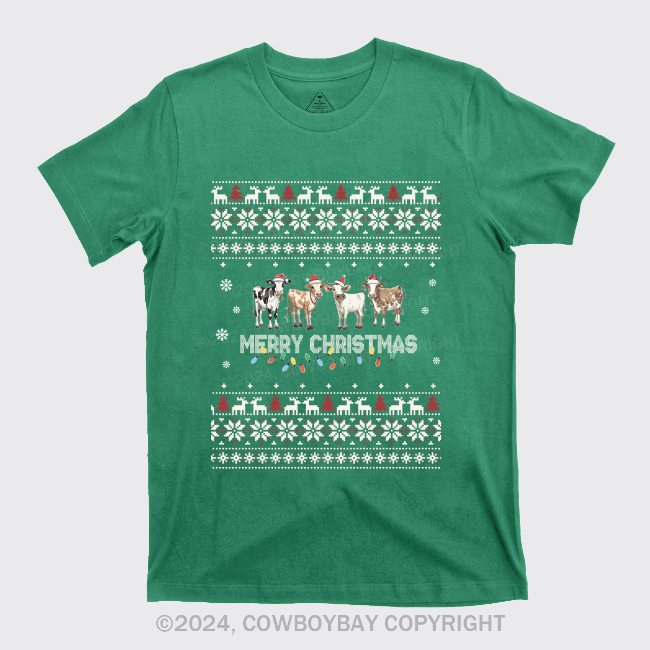 Christmas Cow T-Shirts