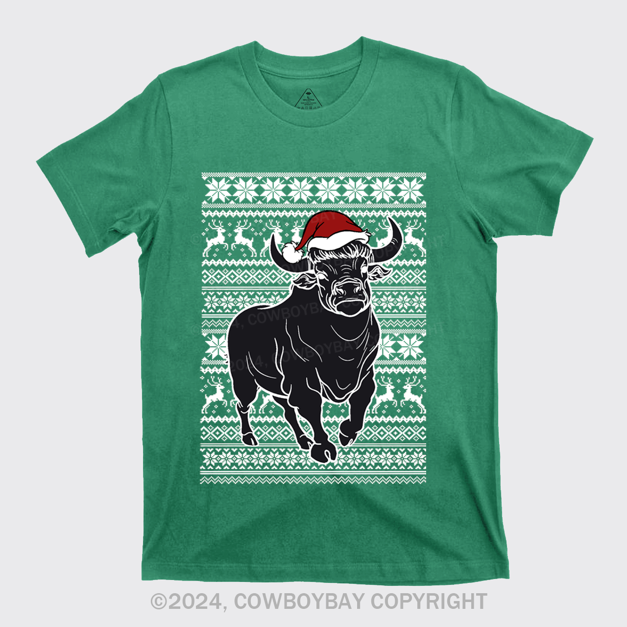 Cow Santa T-Shirts
