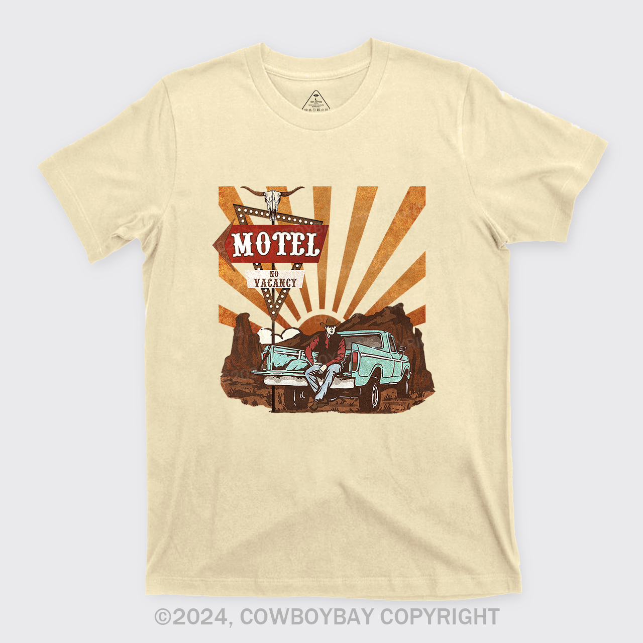 Cowboy Motel Desert Truck T-Shirts