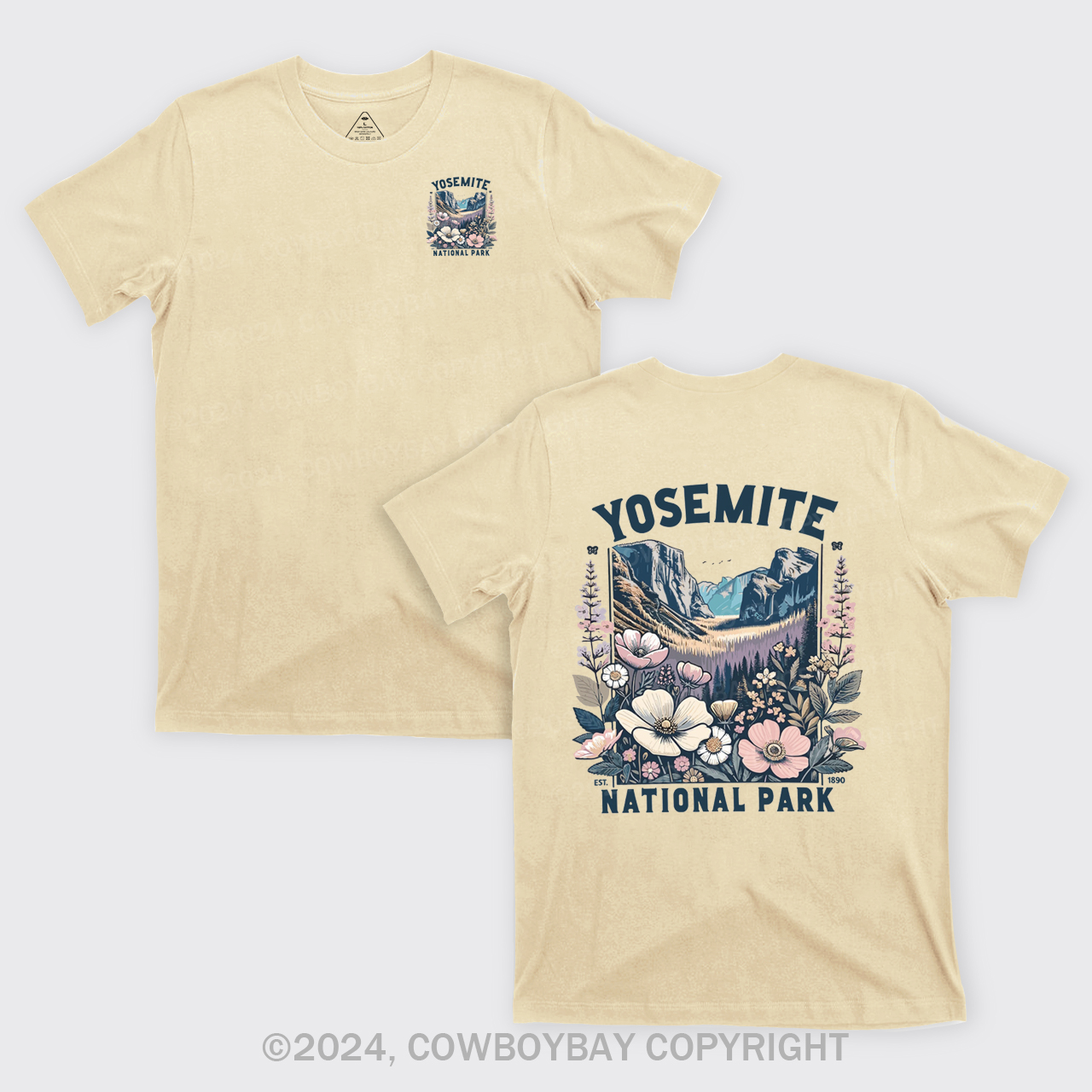 Yosemite National Park Wildflower T-Shirts