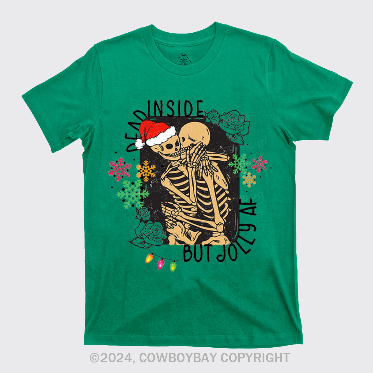 Dead Inside Skeleton T-Shirts