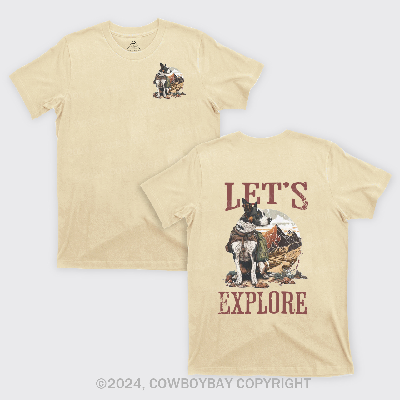 Cowboy Western Dog T-Shirts