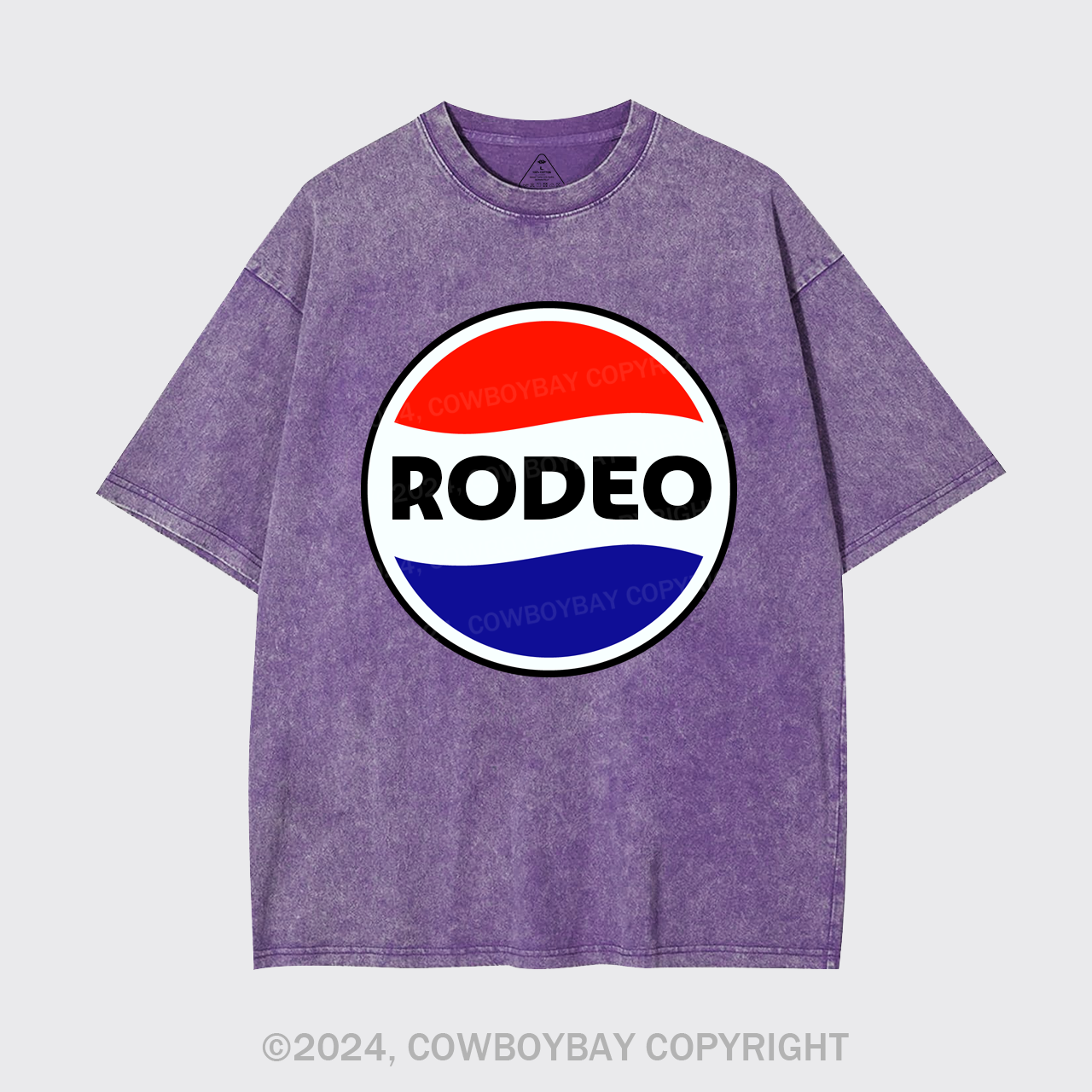 Funny Rodeo Garment-dye Tees