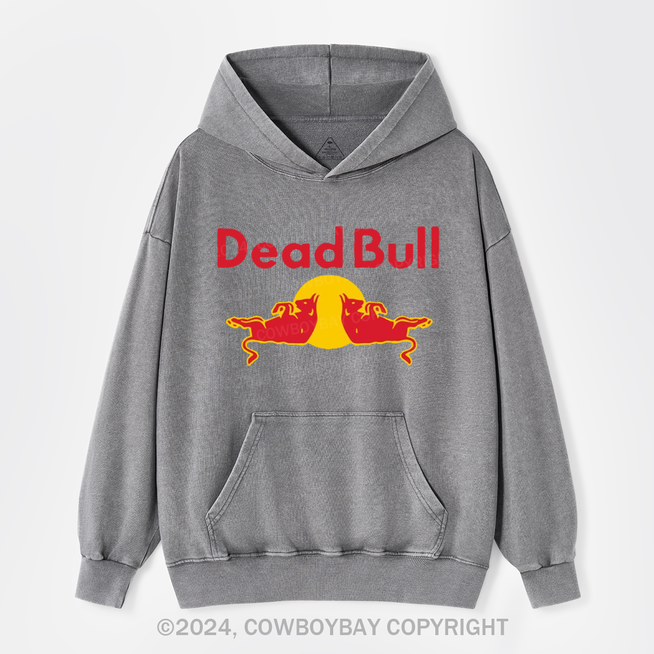 Dead Bull Garment-Dye Hoodies