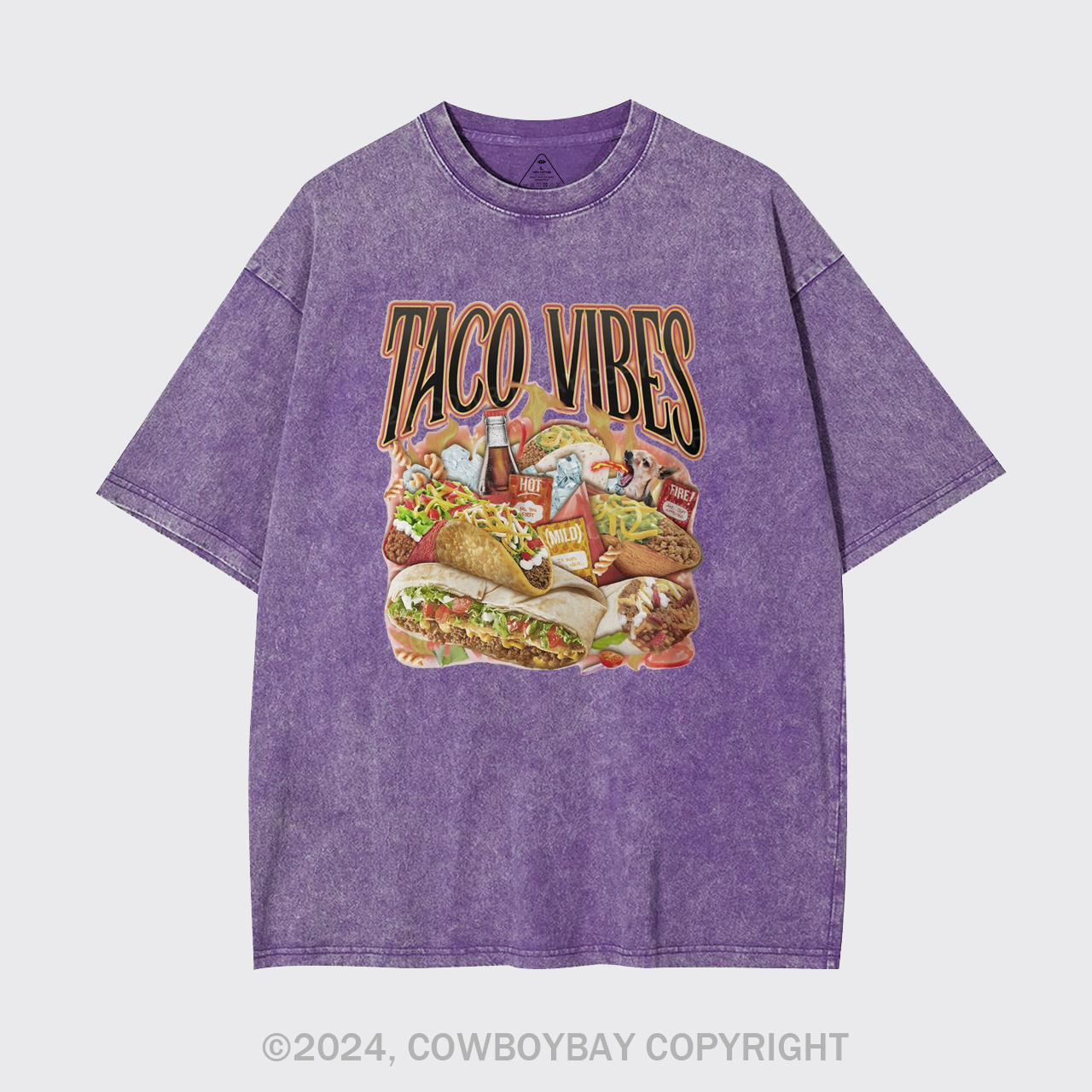 Taco Vibes Garment-dye Tees