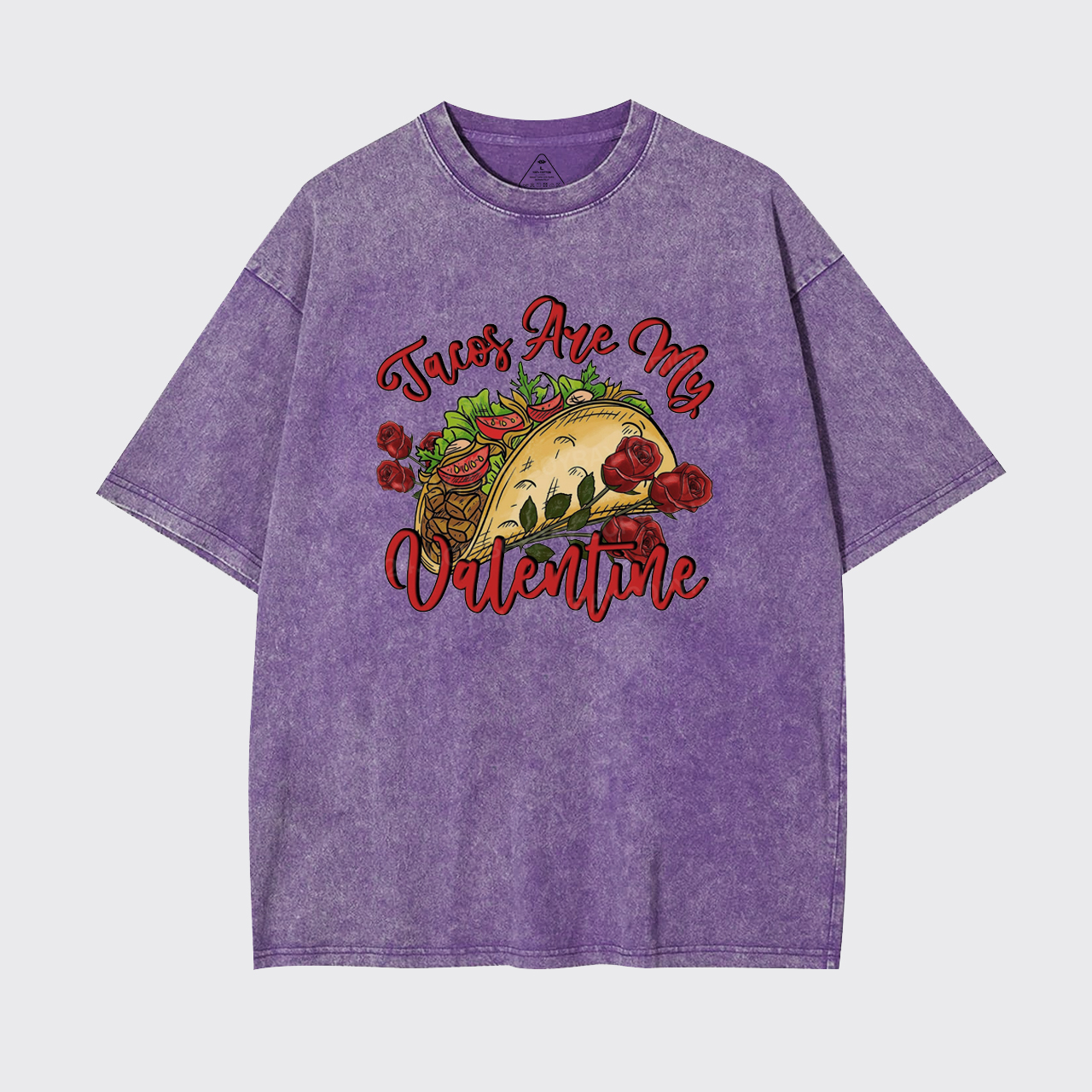 I'm Into Fitness, Fitness Taco In My Mouth Garment-dye Tees
