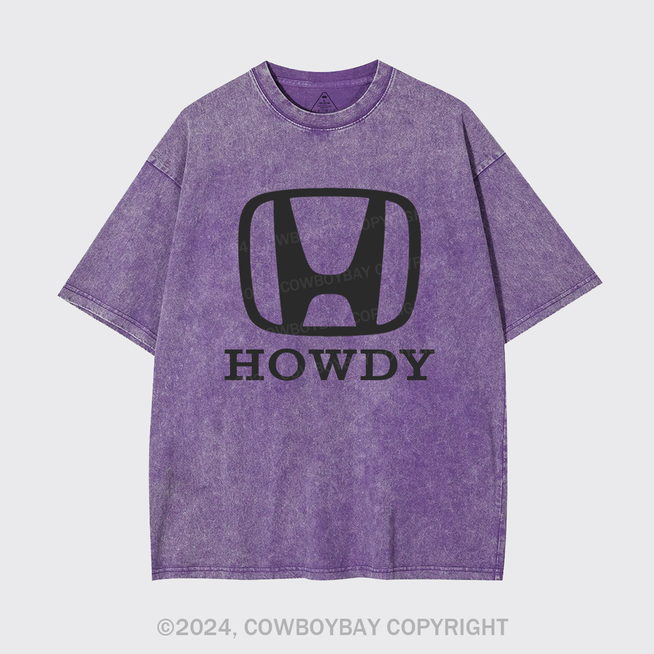 Howdy Logo Garment-dye Tees