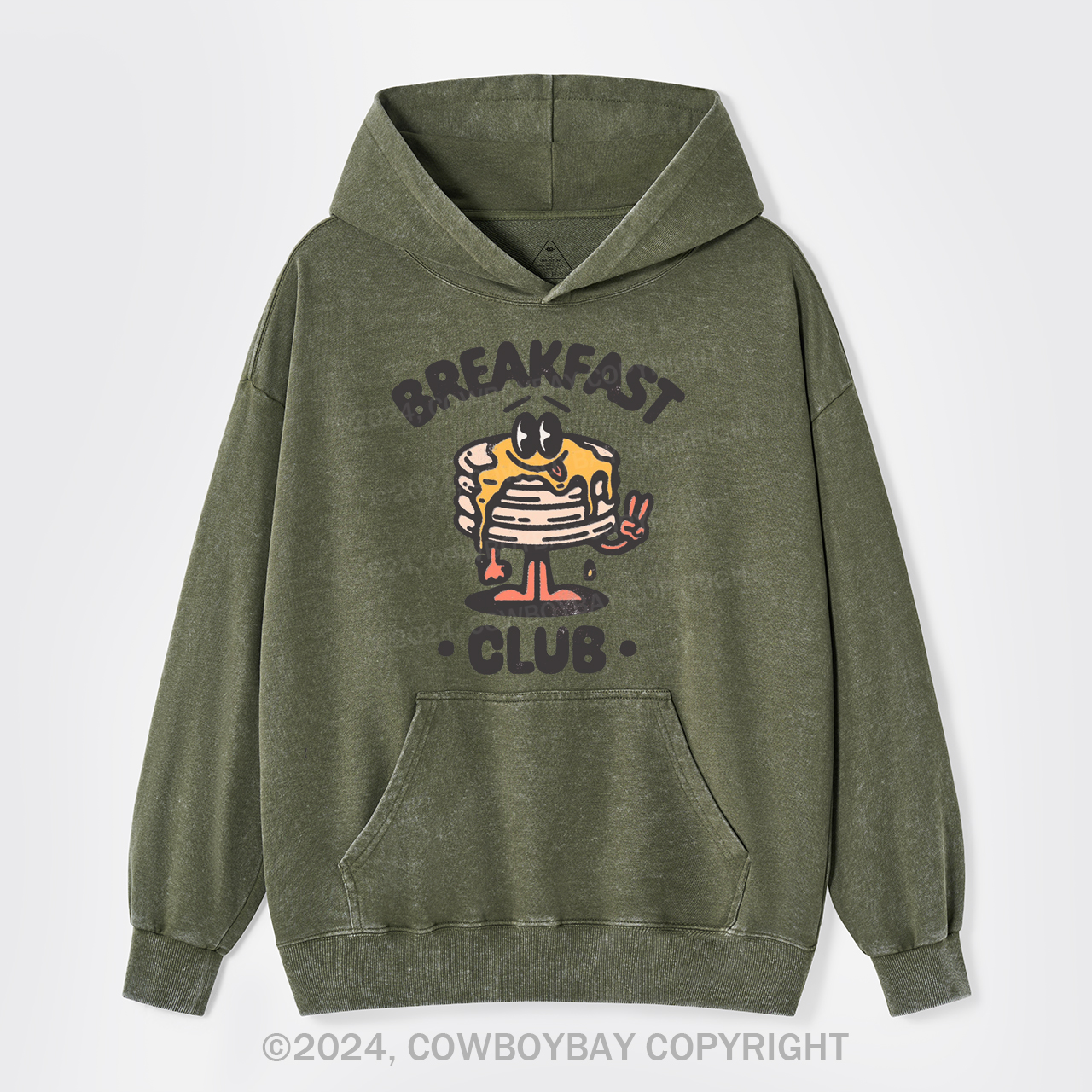 Breakfast Club Garment-Dye Hoodies