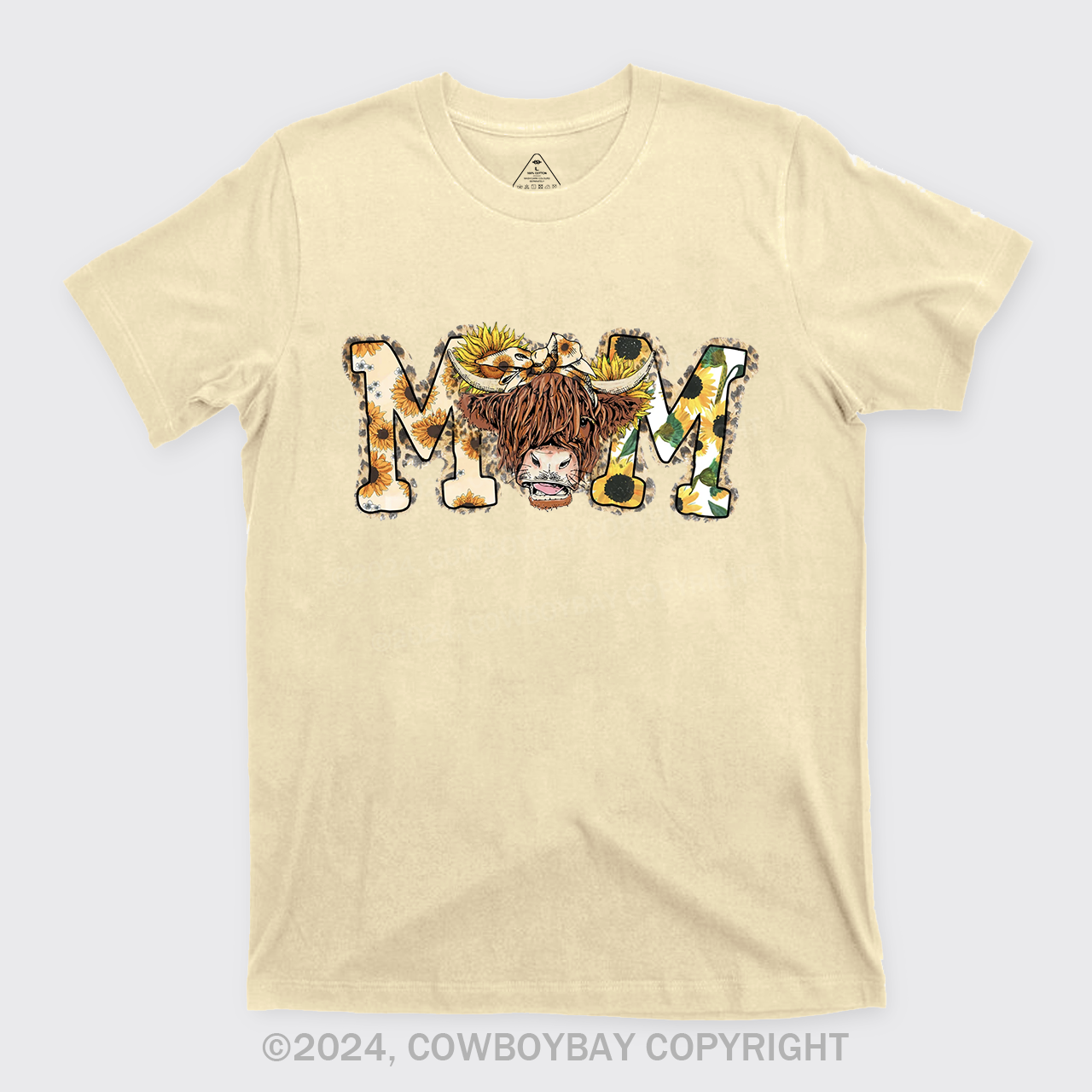 Mom Cow Western T-shirts
