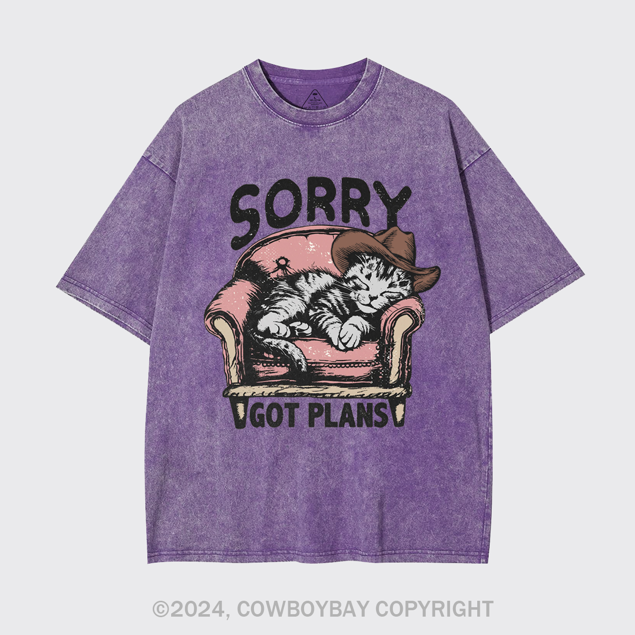 Sorry Got Plans Garment-dye Tees