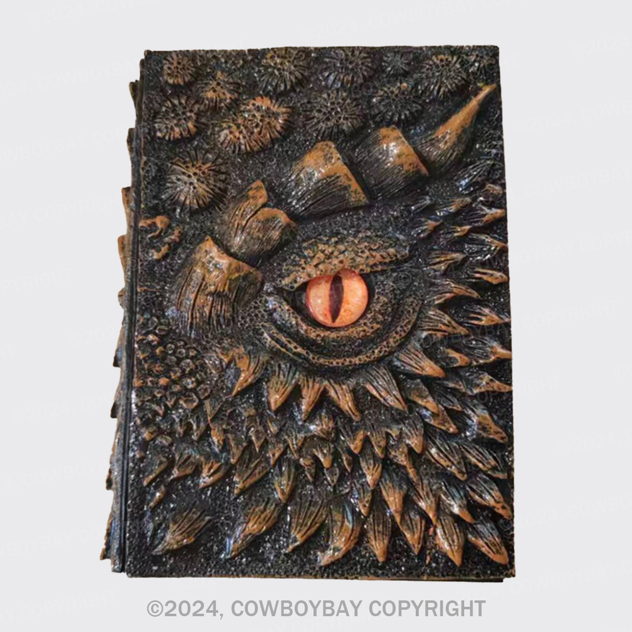 Vintage Design Embossed 3D Notebook