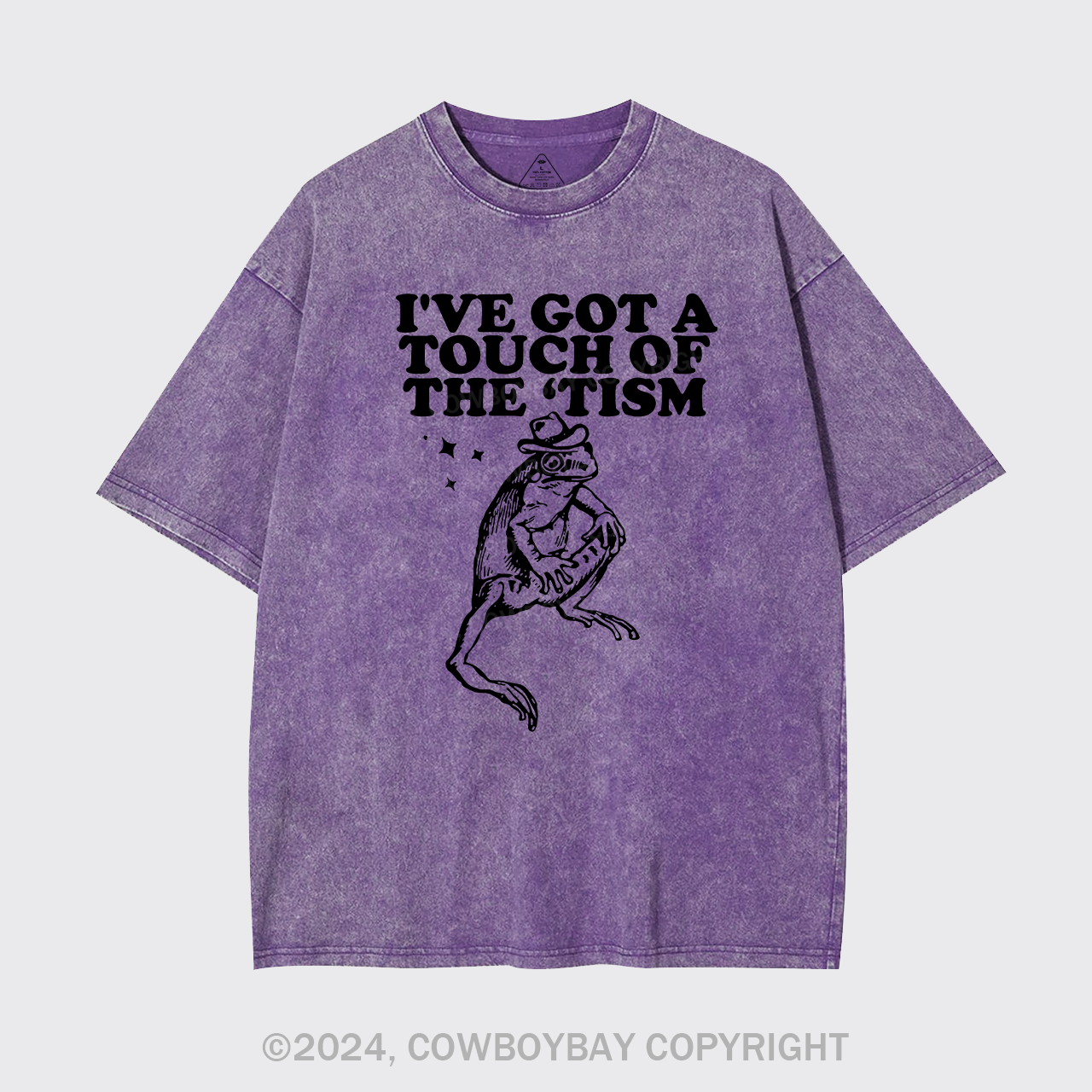 I've Got A Touch Of The Tism Garment-dye Tees