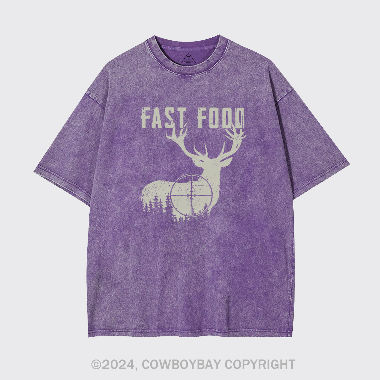 Hunting Fast Food Garment-dye Tees